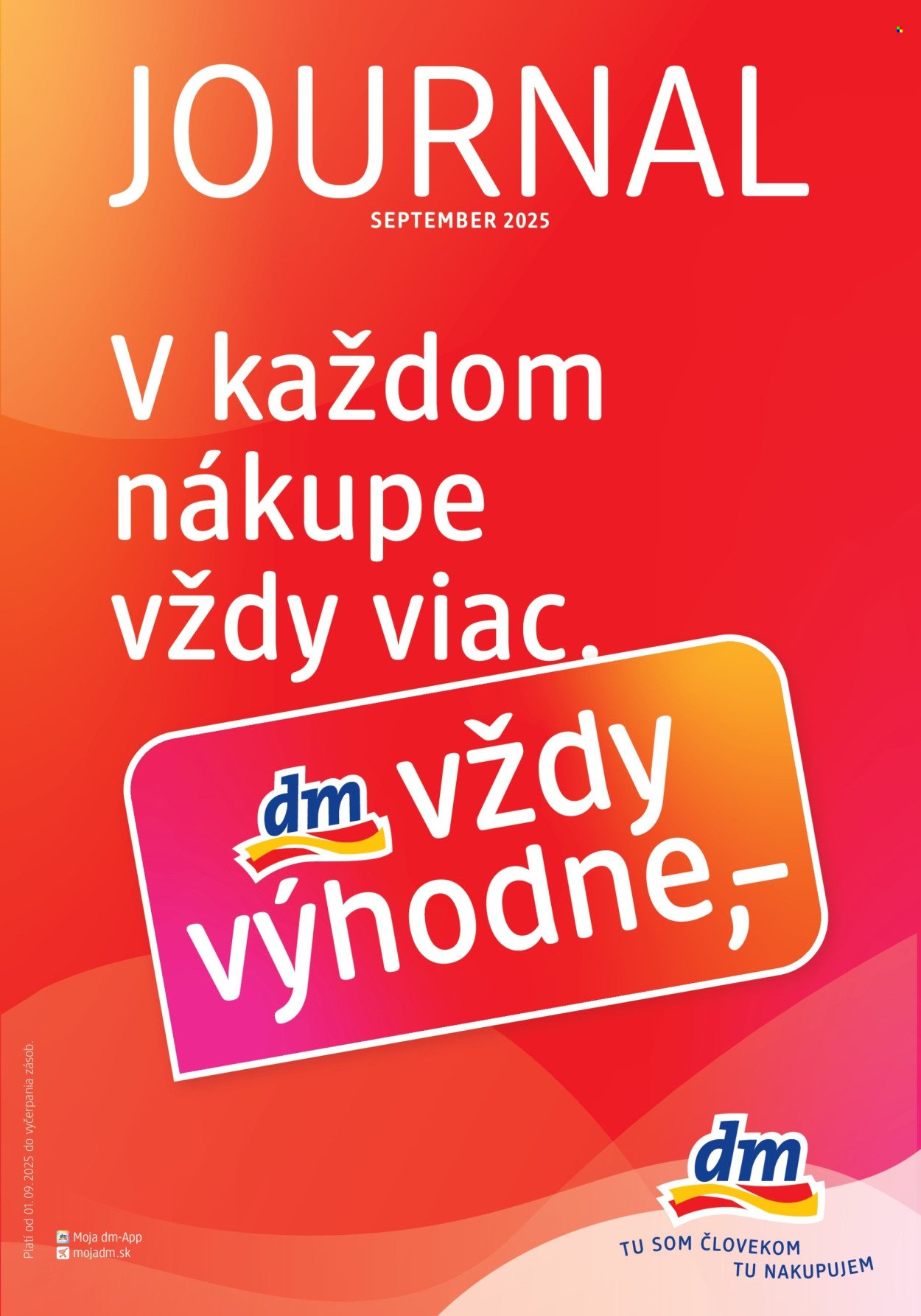 DM DROGERIE leták - Septembrový Journal (2025-09-01 - 2025-09-30) | 1