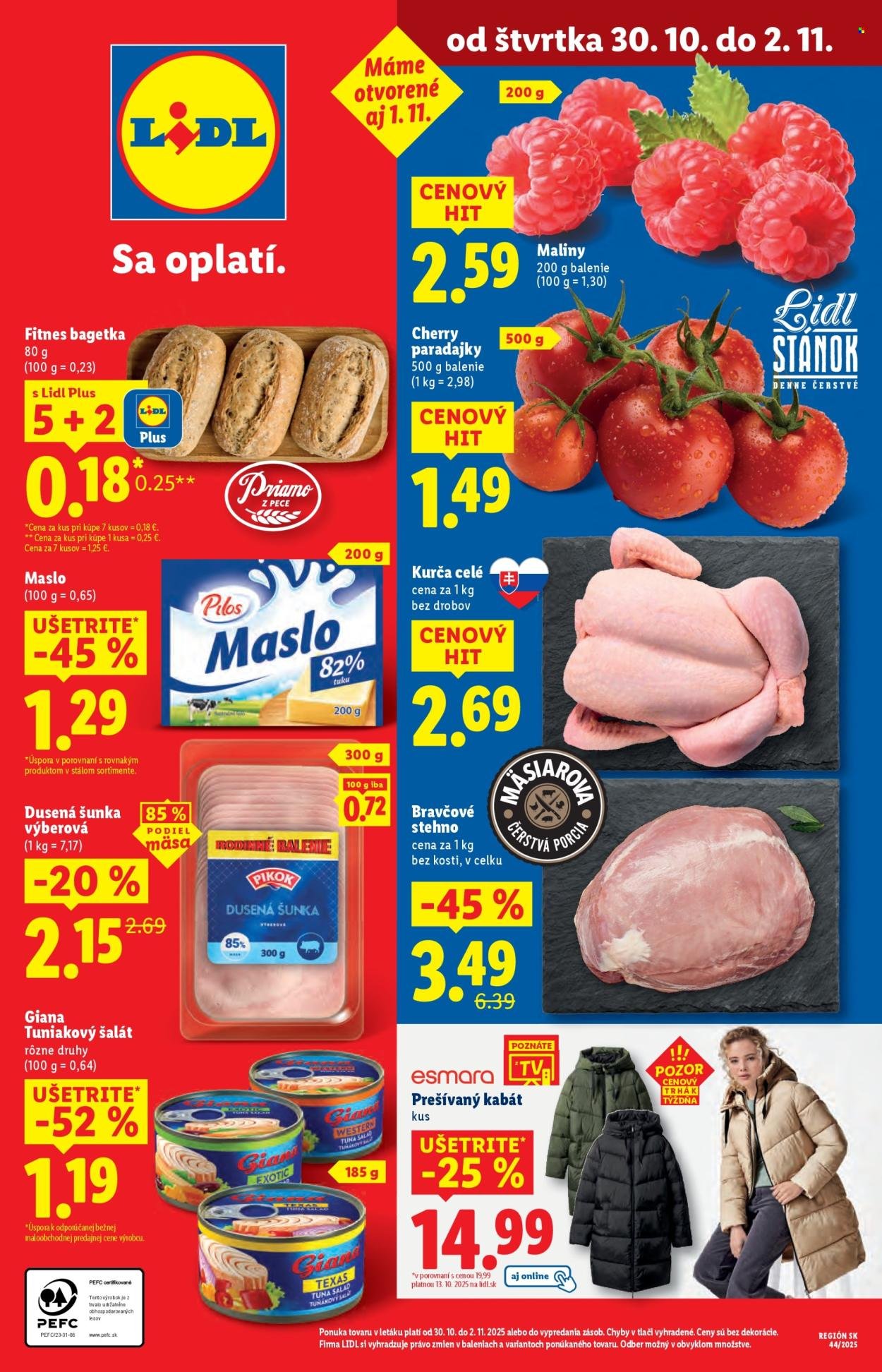 LIDL leták - Od štvrtka 30.10.2025 (2025-10-30 - 2025-11-02) | 1