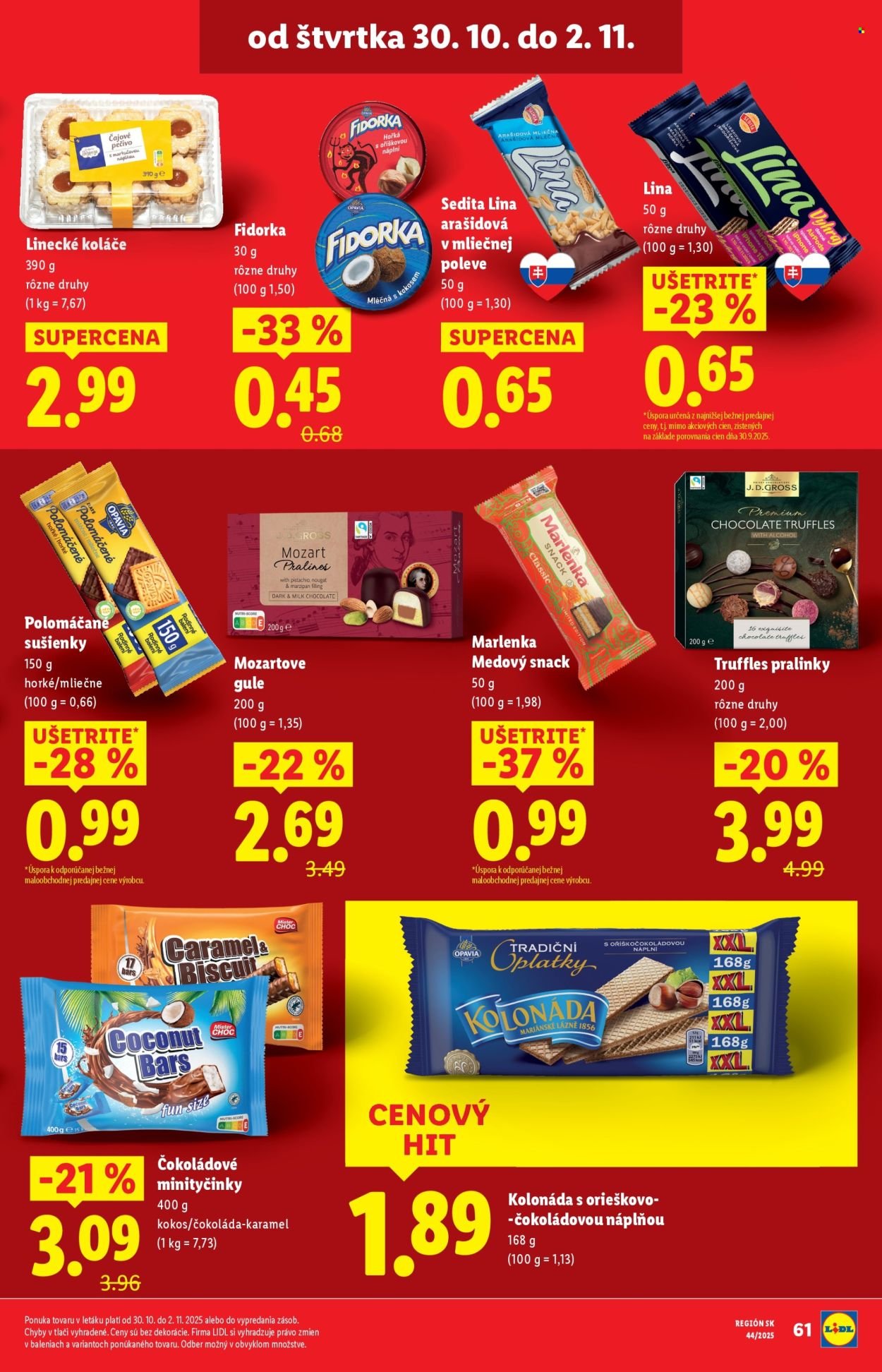 LIDL leták - Od štvrtka 30.10.2025 (2025-10-30 - 2025-11-02) | 23
