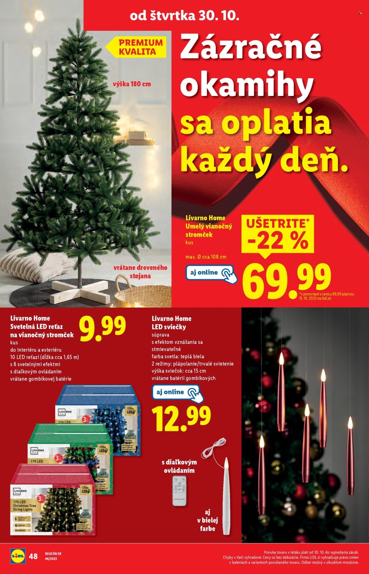 LIDL leták - Od štvrtka 30.10.2025 (2025-10-30 - 2025-11-02) | 38