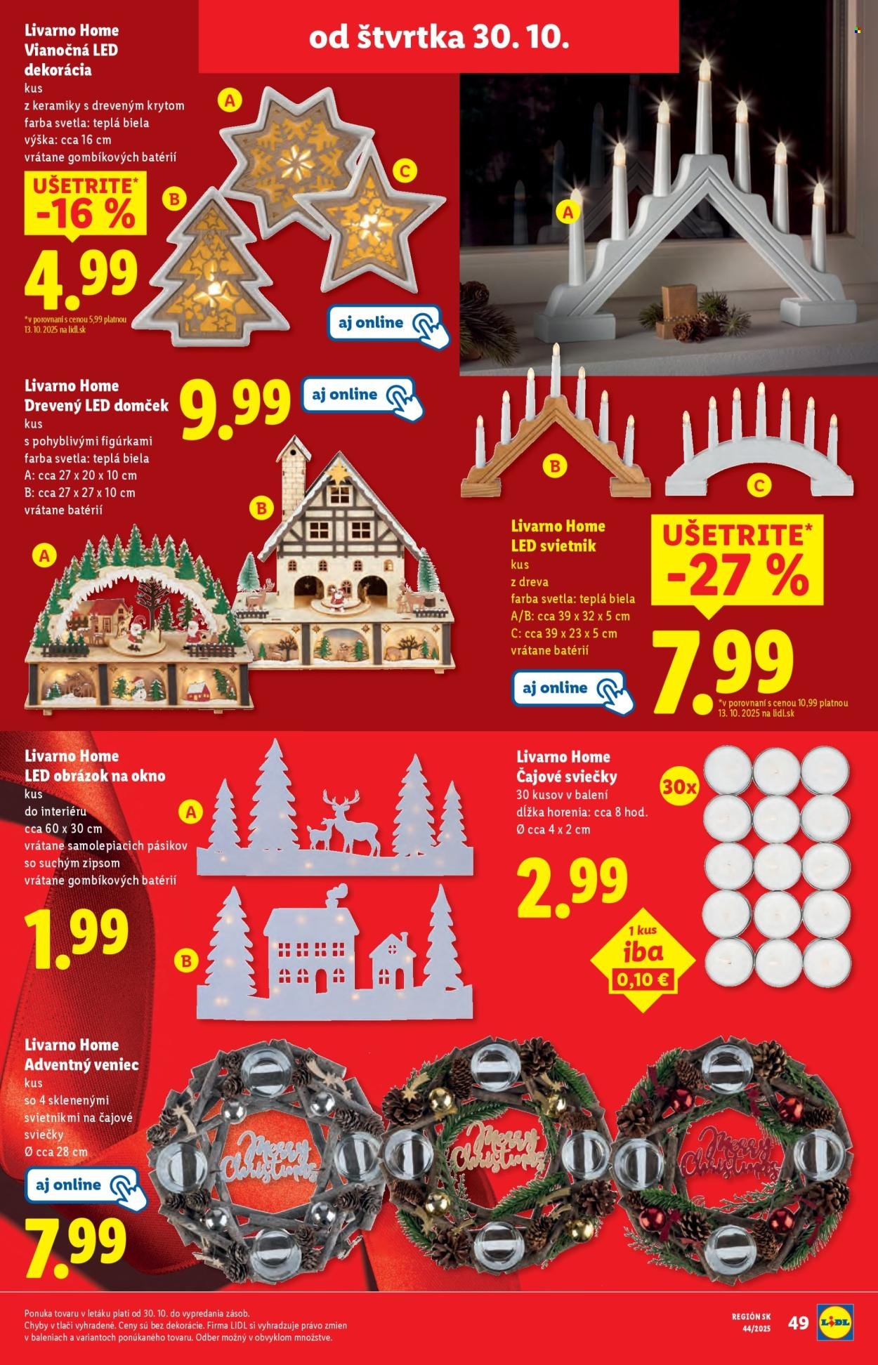 LIDL leták - Od štvrtka 30.10.2025 (2025-10-30 - 2025-11-02) | 39