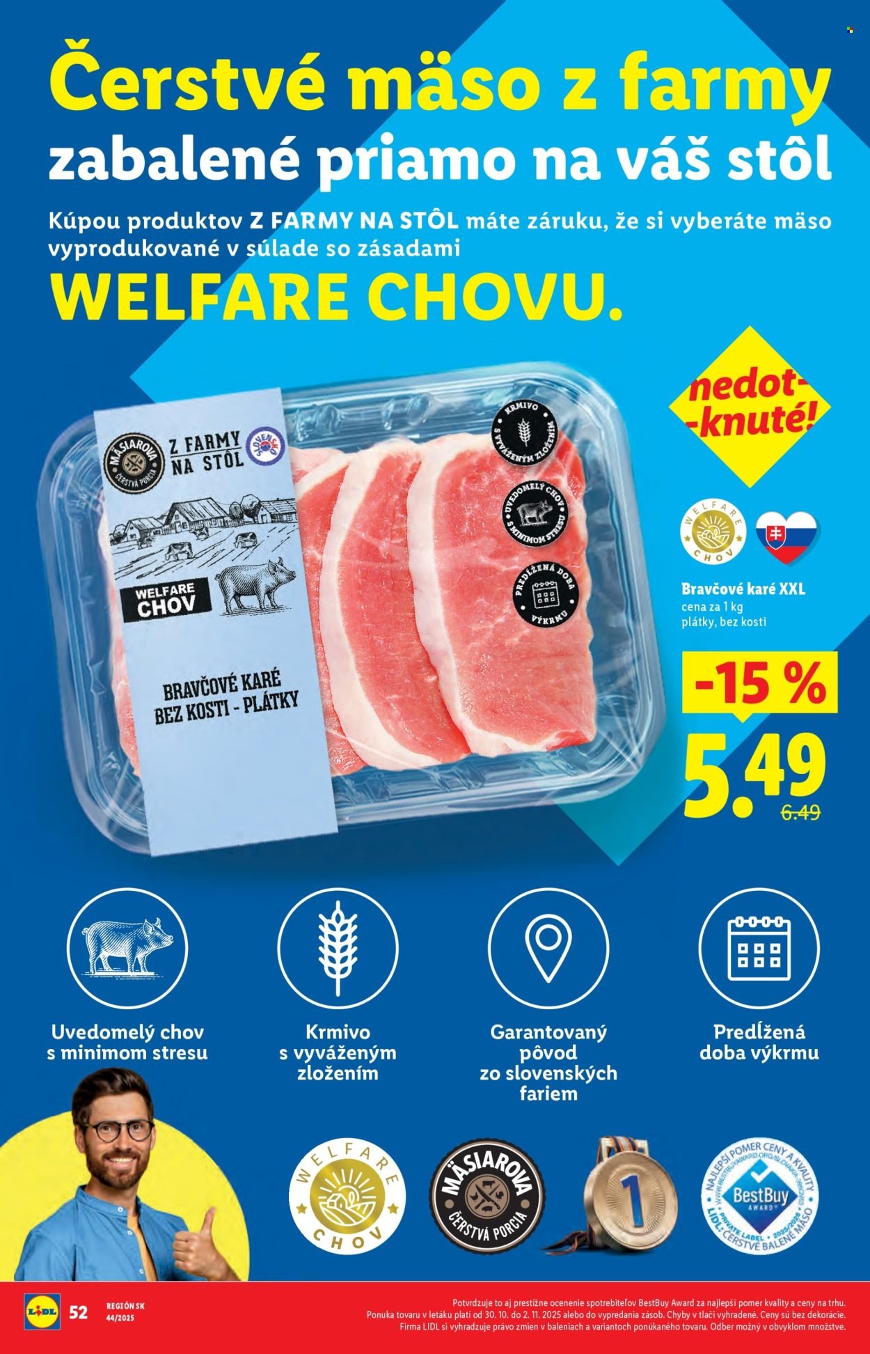 LIDL leták - Od štvrtka 30.10.2025 (2025-10-30 - 2025-11-02) | 42