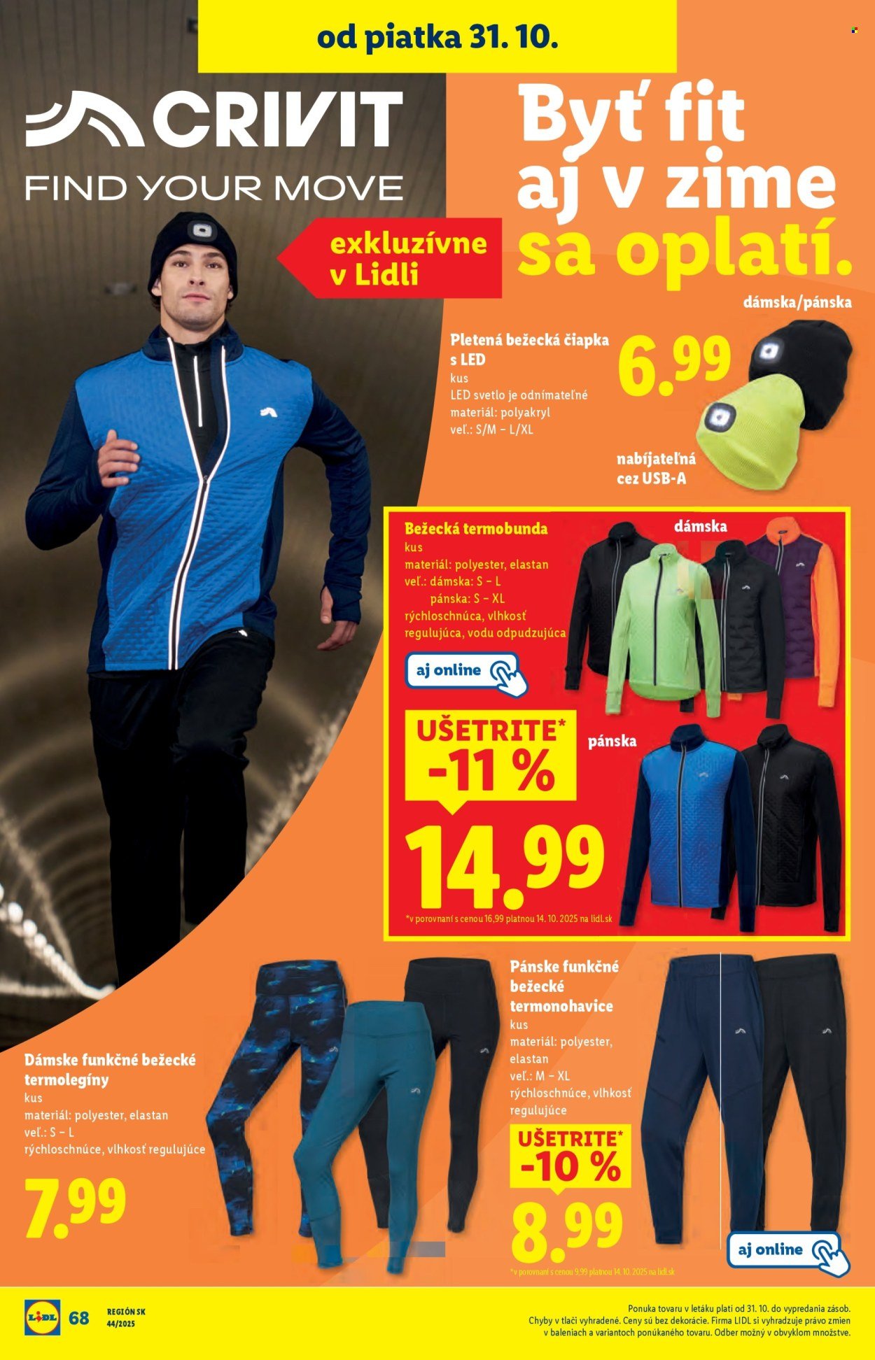 LIDL leták - Od štvrtka 30.10.2025 (2025-10-30 - 2025-11-02) | 44