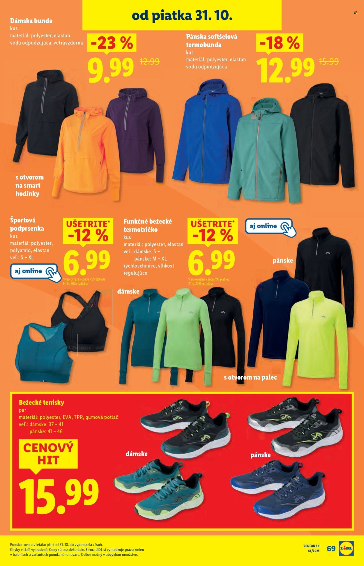 LIDL leták - Od štvrtka 30.10.2025 (2025-10-30 - 2025-11-02) | 45