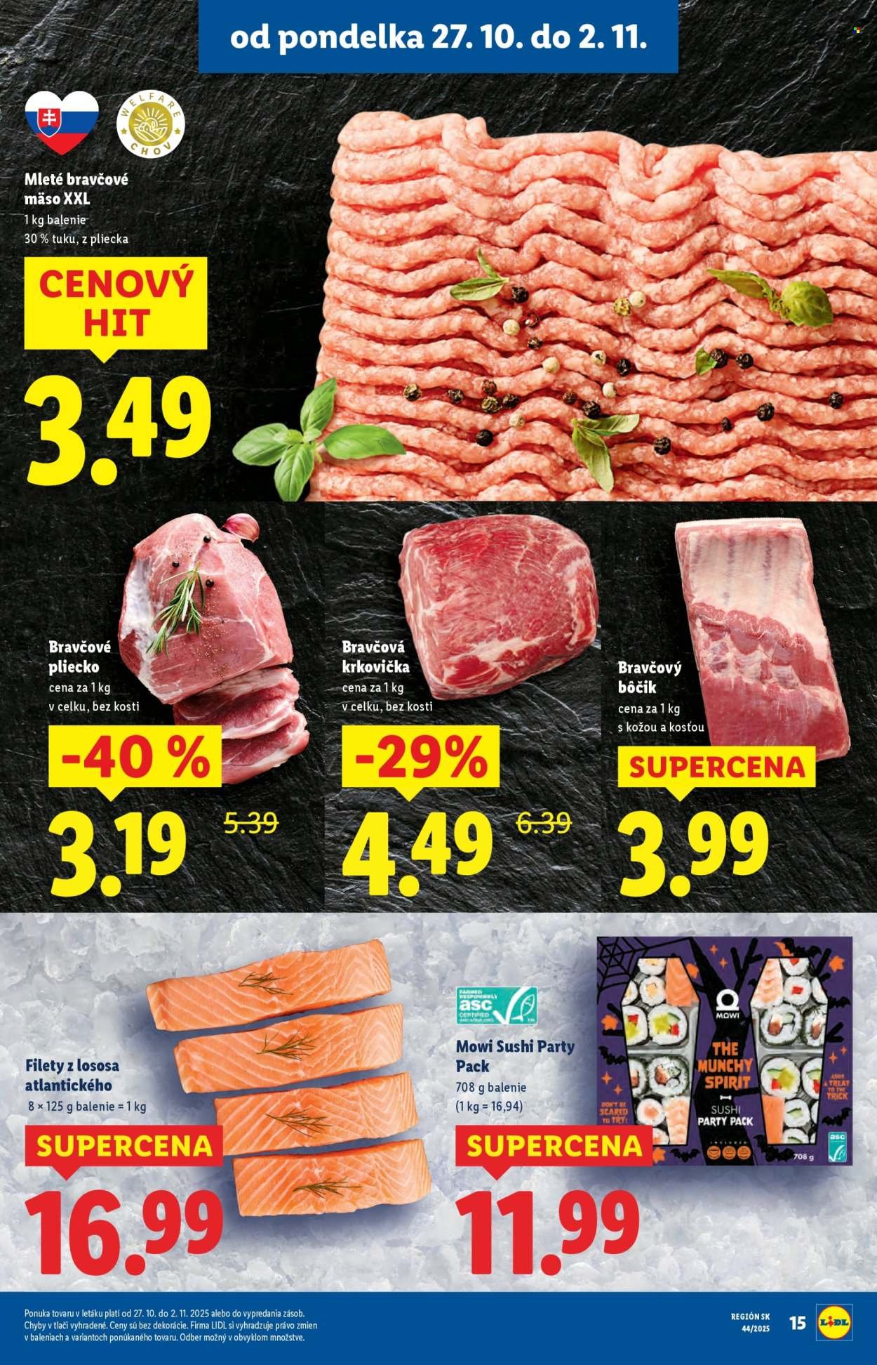 LIDL leták - Od štvrtka 30.10.2025 (2025-10-30 - 2025-11-02) | 55