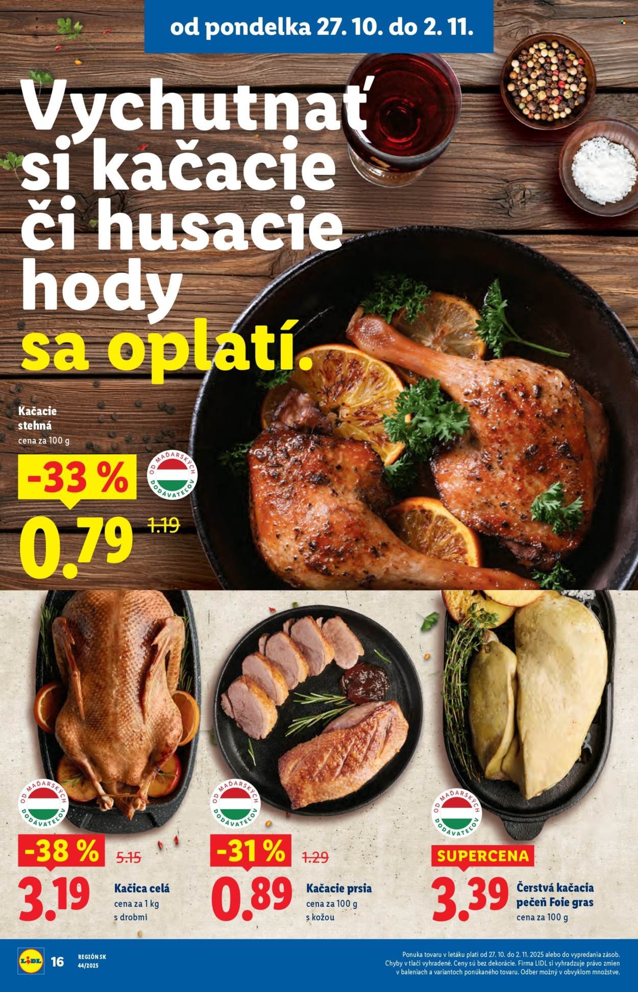 LIDL leták - Od štvrtka 30.10.2025 (2025-10-30 - 2025-11-02) | 56