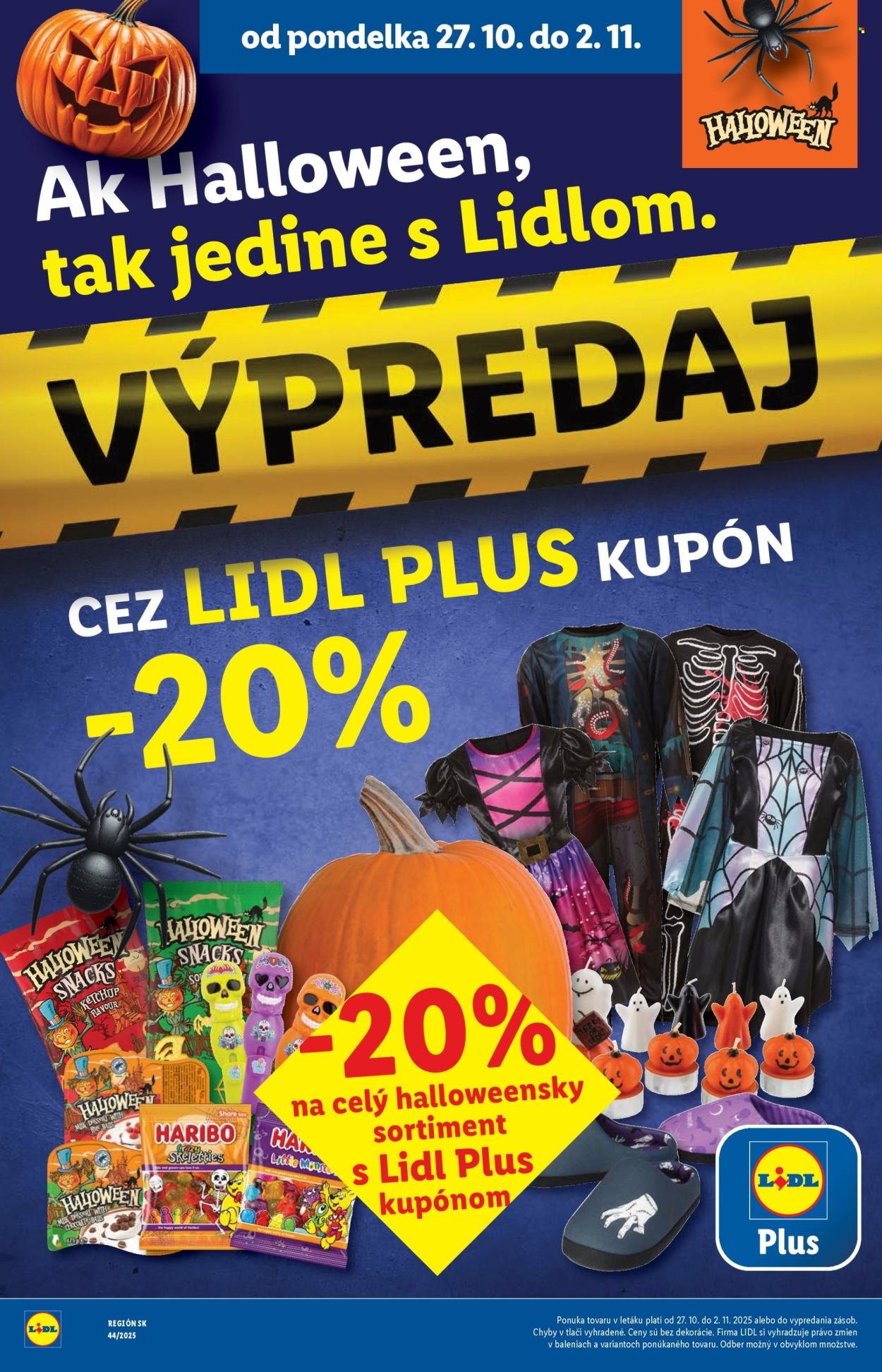 LIDL leták - Od štvrtka 30.10.2025 (2025-10-30 - 2025-11-02) | 70