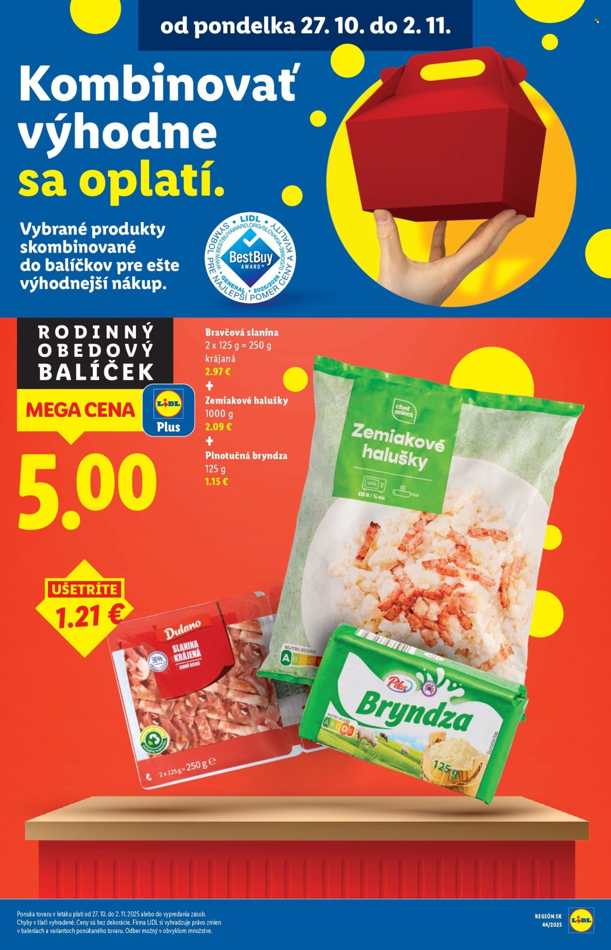 LIDL leták - Od štvrtka 30.10.2025 (2025-10-30 - 2025-11-02) | 75
