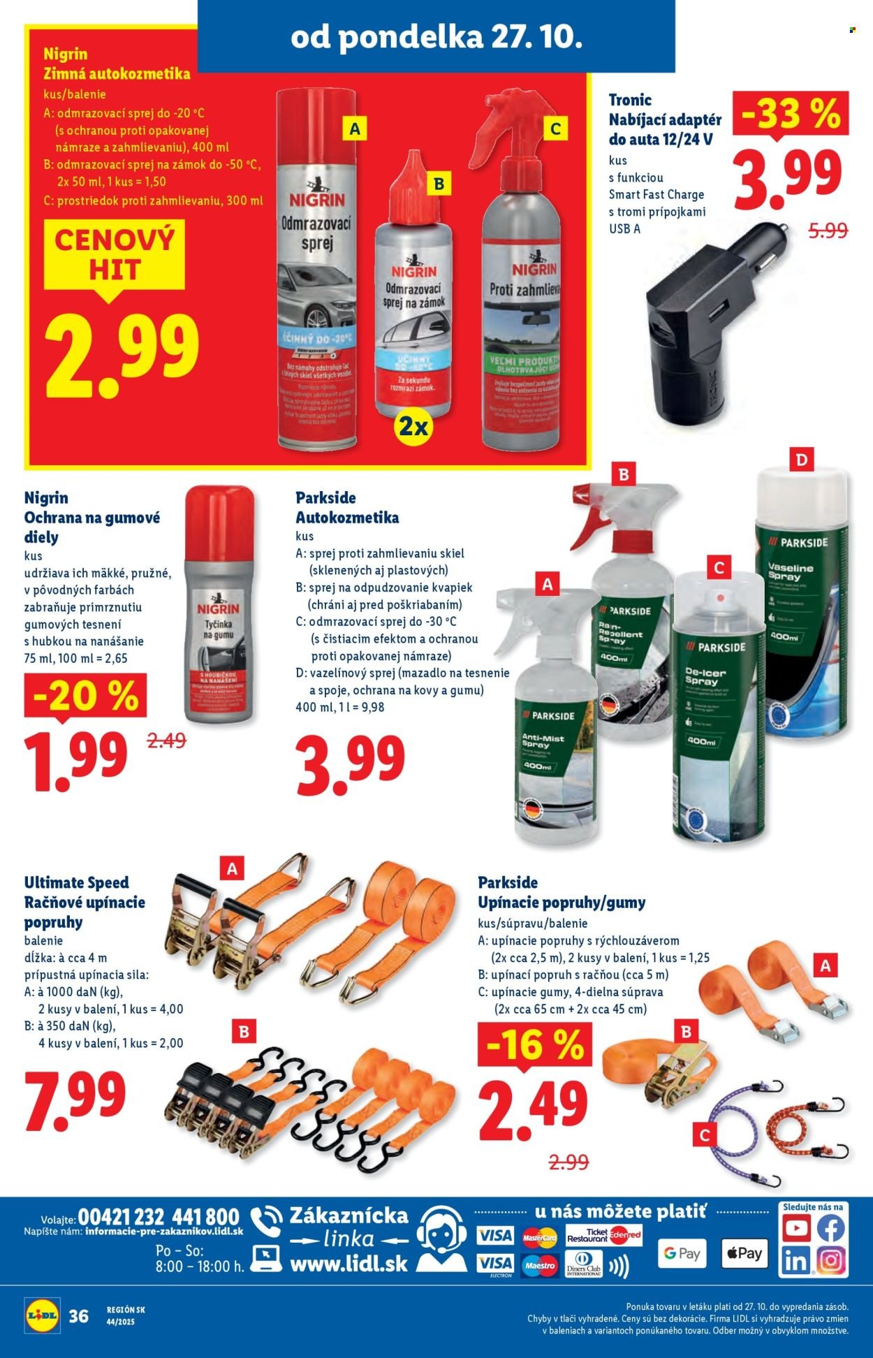 LIDL leták - Od štvrtka 30.10.2025 (2025-10-30 - 2025-11-02) | 84