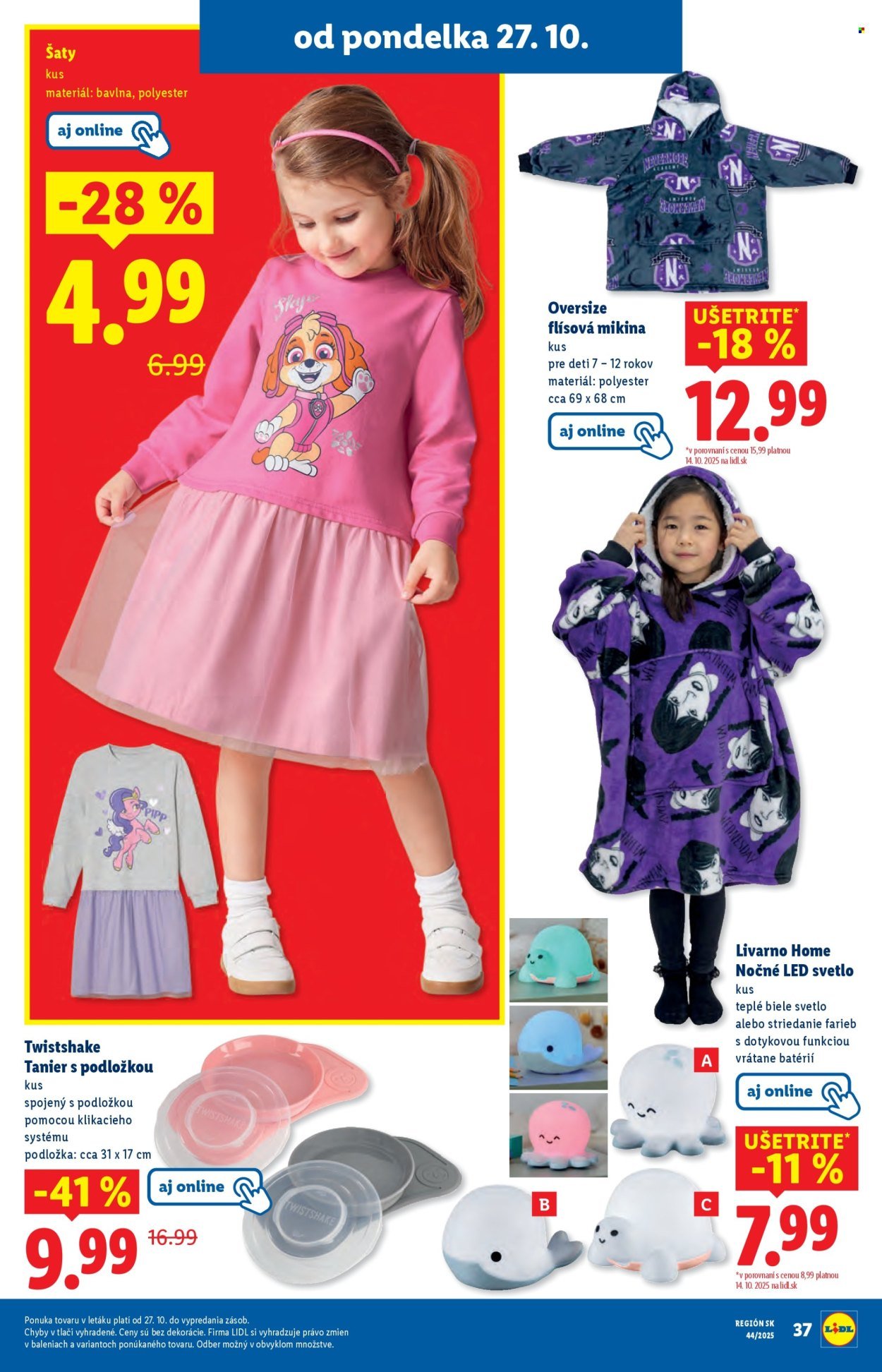 LIDL leták - Od štvrtka 30.10.2025 (2025-10-30 - 2025-11-02) | 85