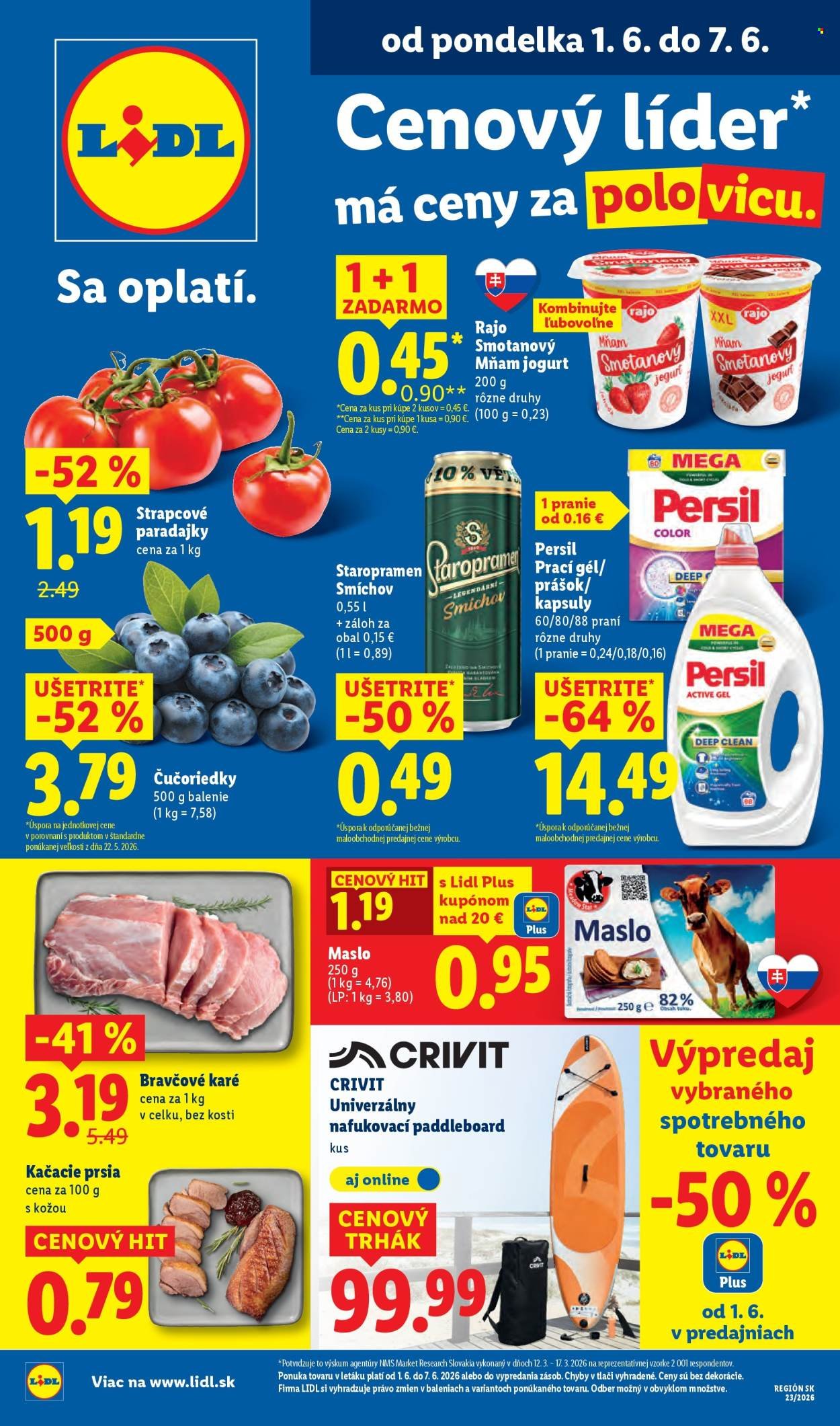 LIDL leták - Od pondelka 1.6.2026