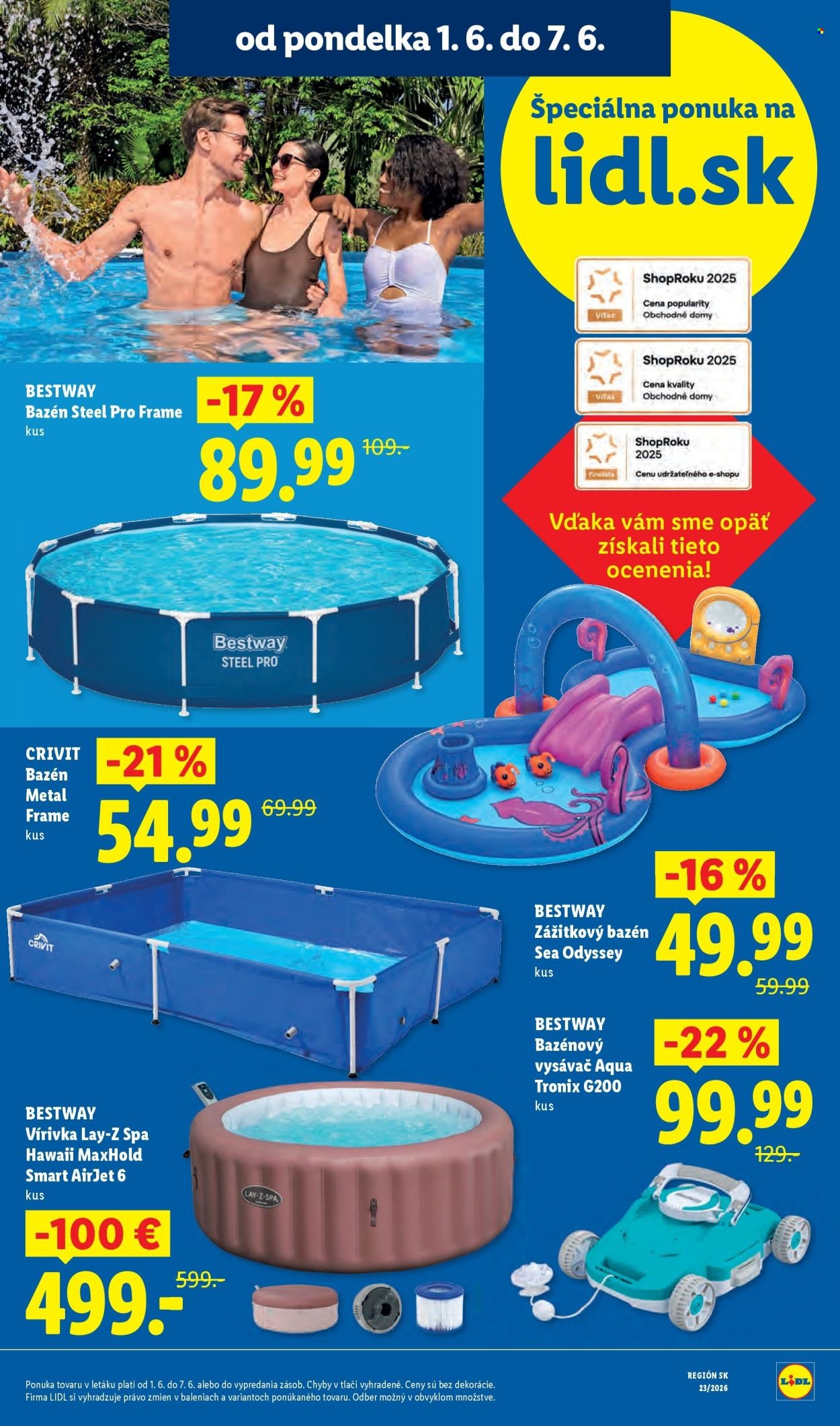 LIDL leták - Od pondelka 1.6.2026