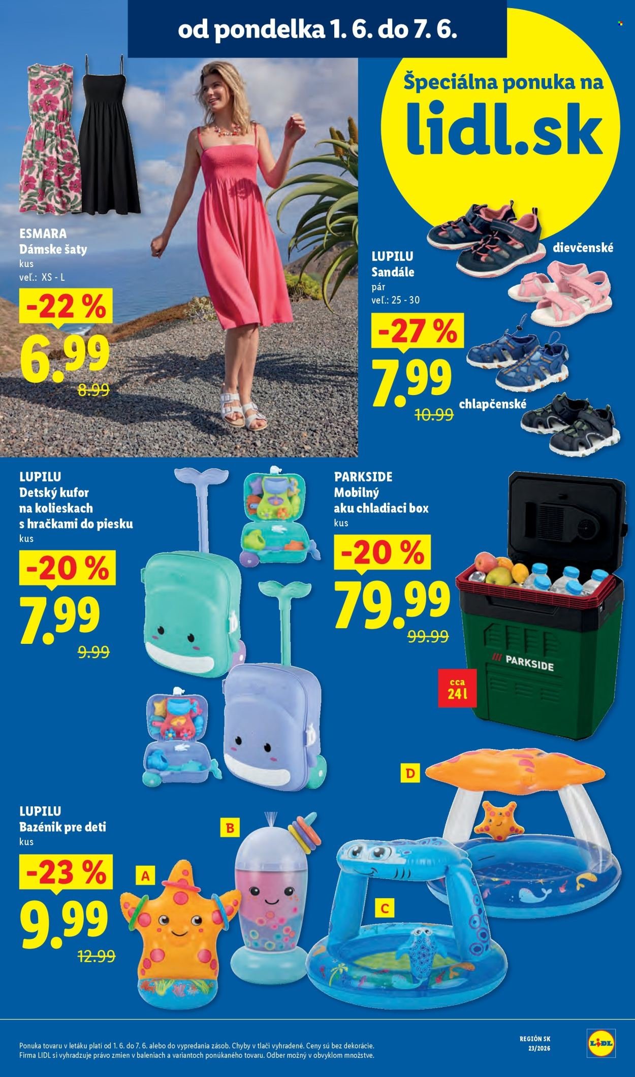 LIDL leták - Od pondelka 1.6.2026