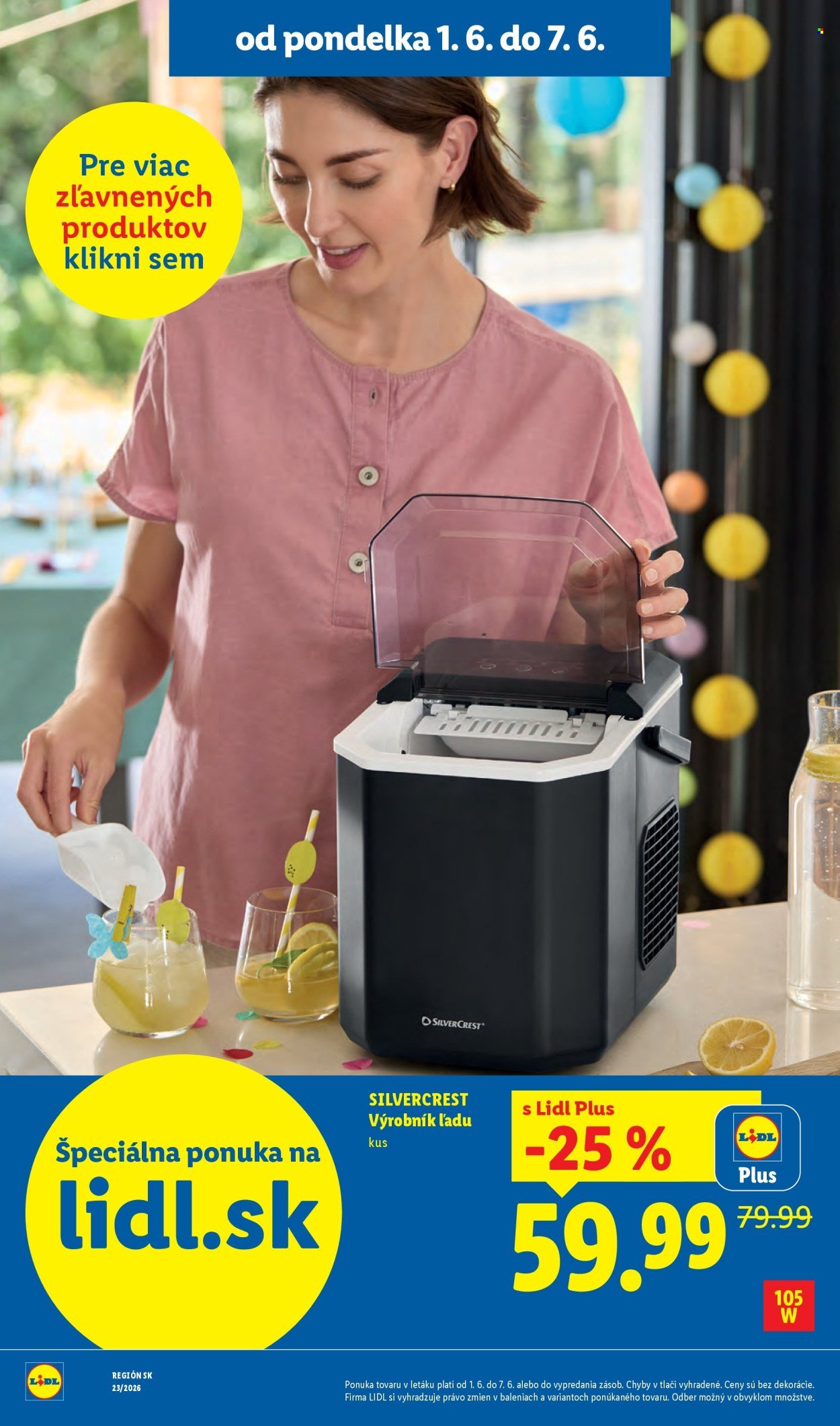 LIDL leták - Od pondelka 1.6.2026