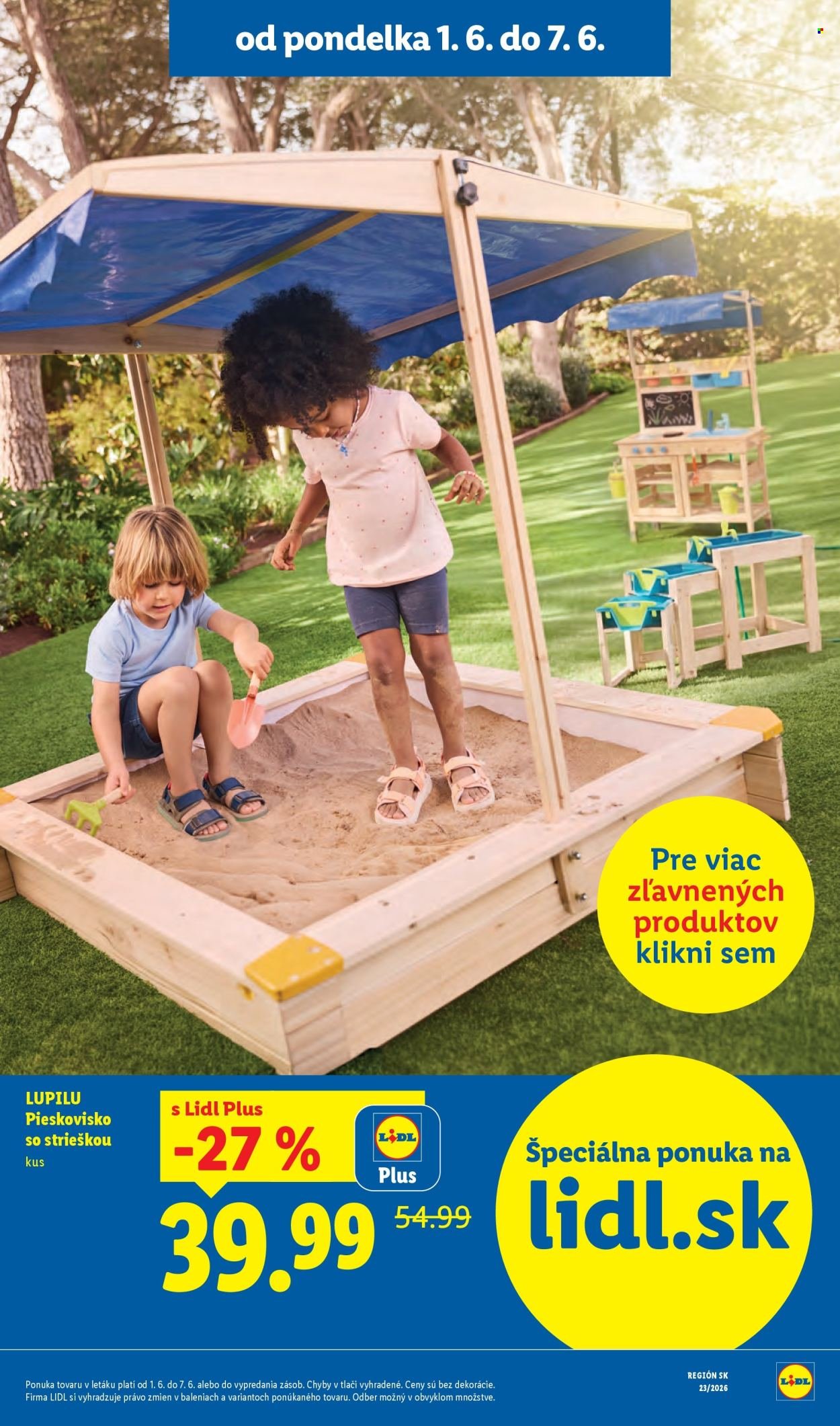 LIDL leták - Od pondelka 1.6.2026