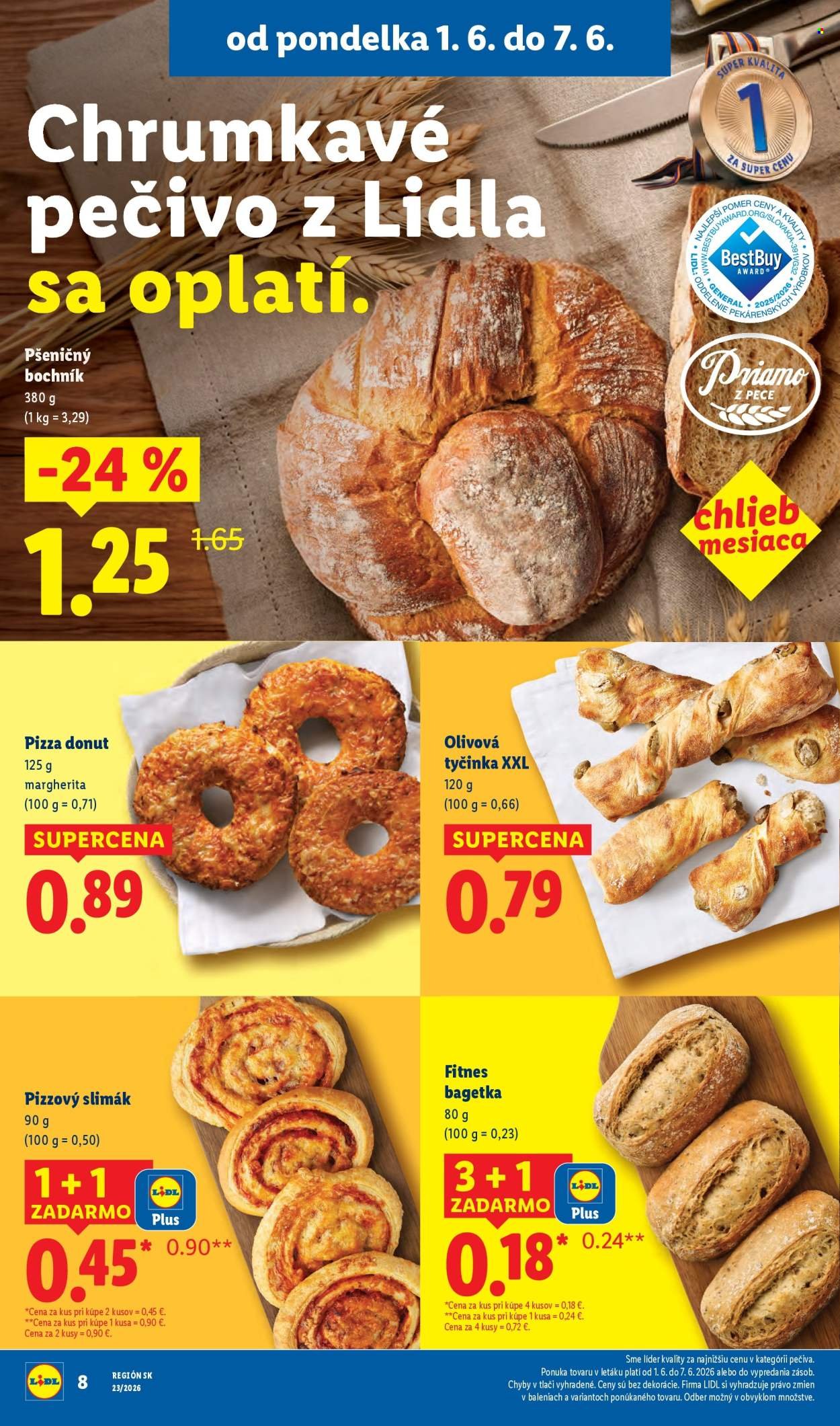 LIDL leták - Od pondelka 1.6.2026