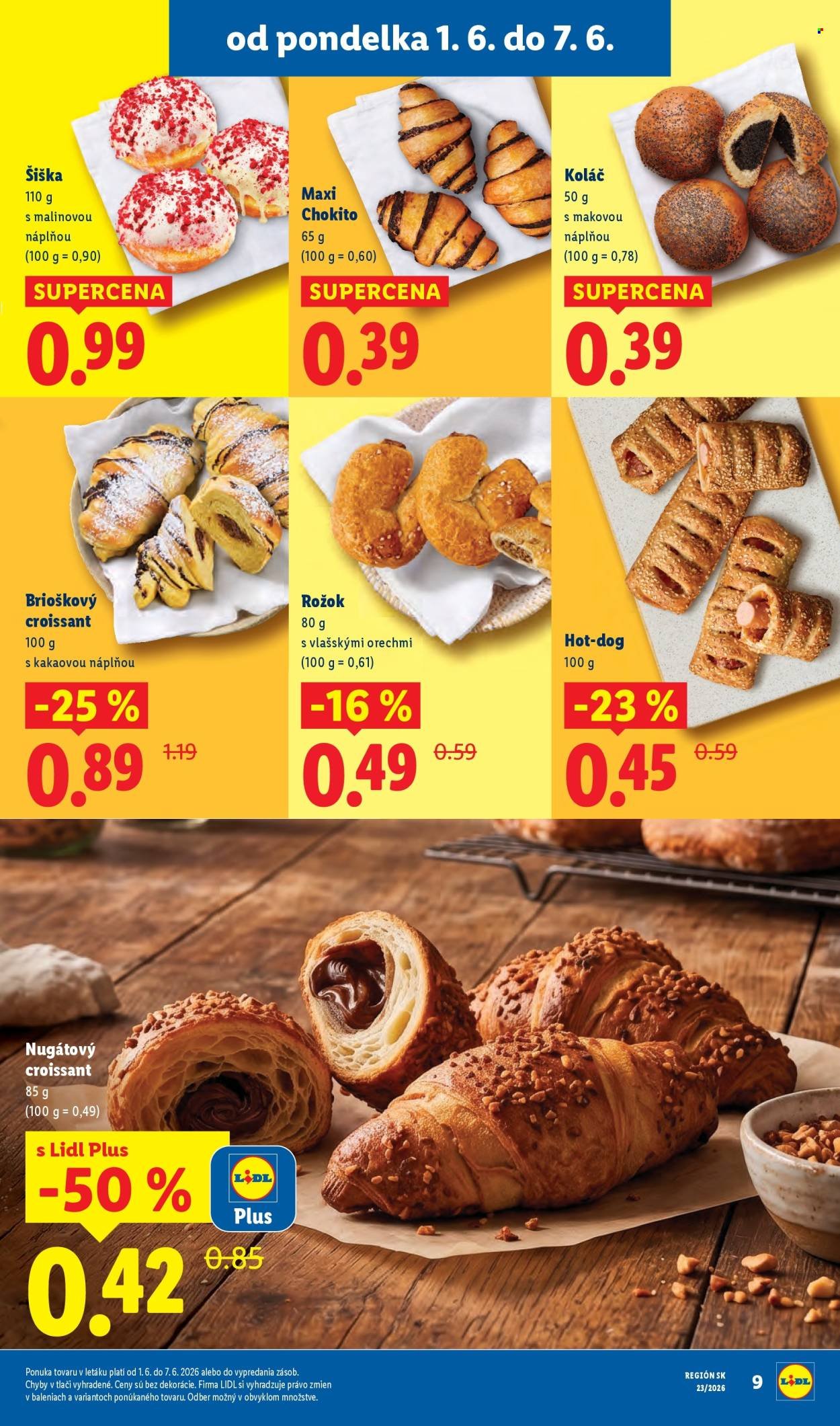 LIDL leták - Od pondelka 1.6.2026