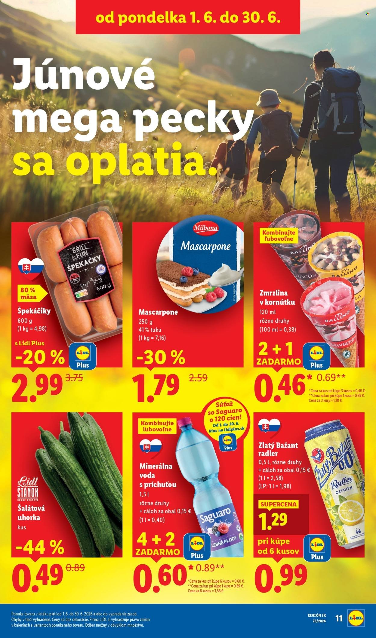 LIDL leták - Od pondelka 1.6.2026