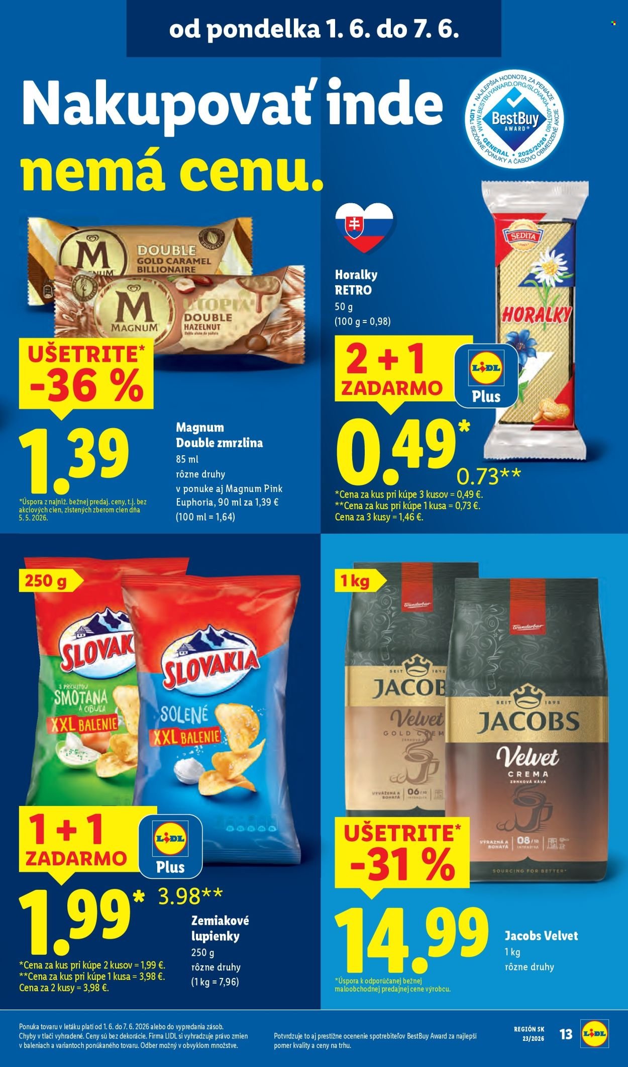 LIDL leták - Od pondelka 1.6.2026