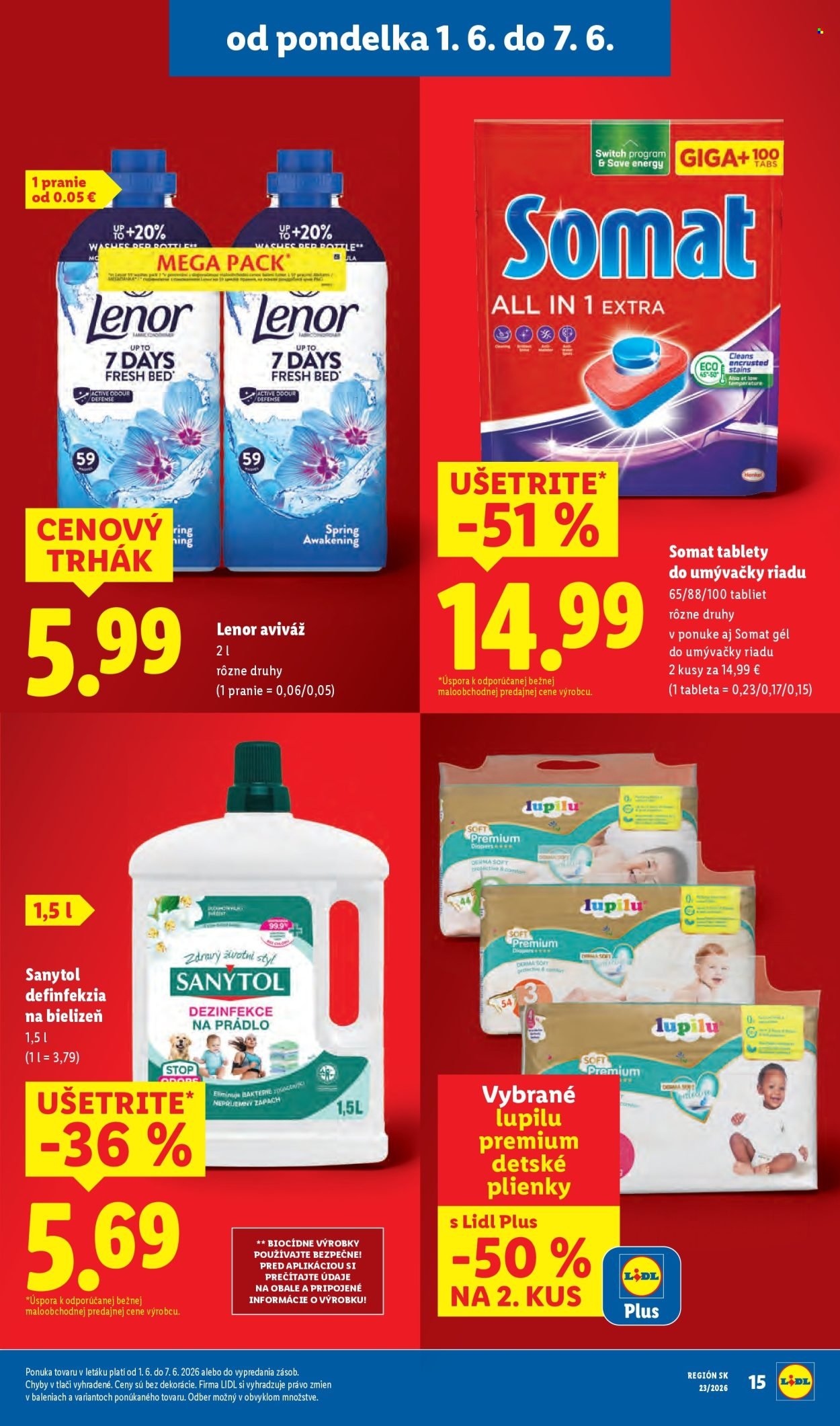 LIDL leták - Od pondelka 1.6.2026