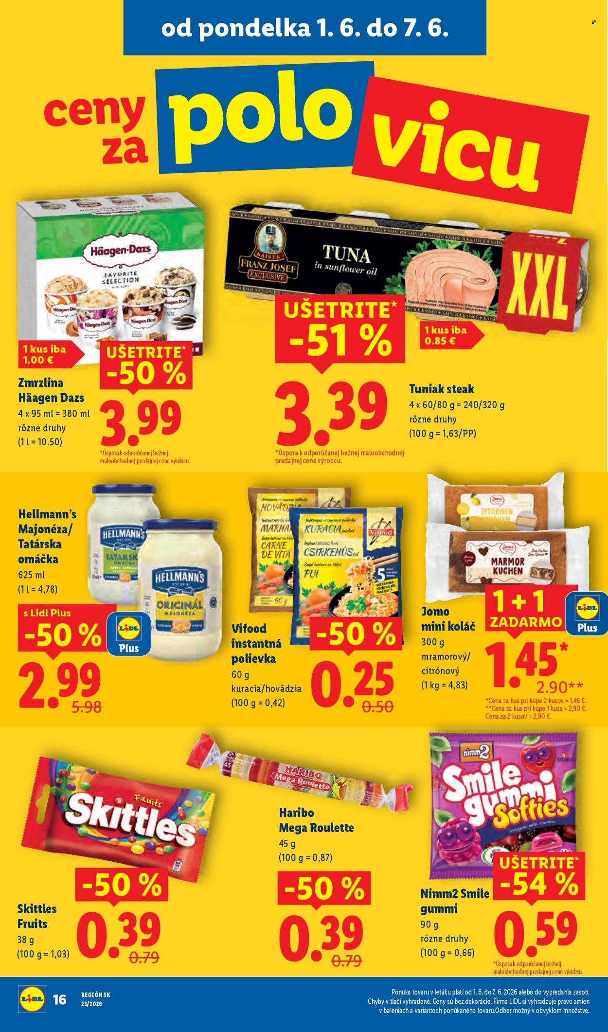 LIDL leták - Od pondelka 1.6.2026