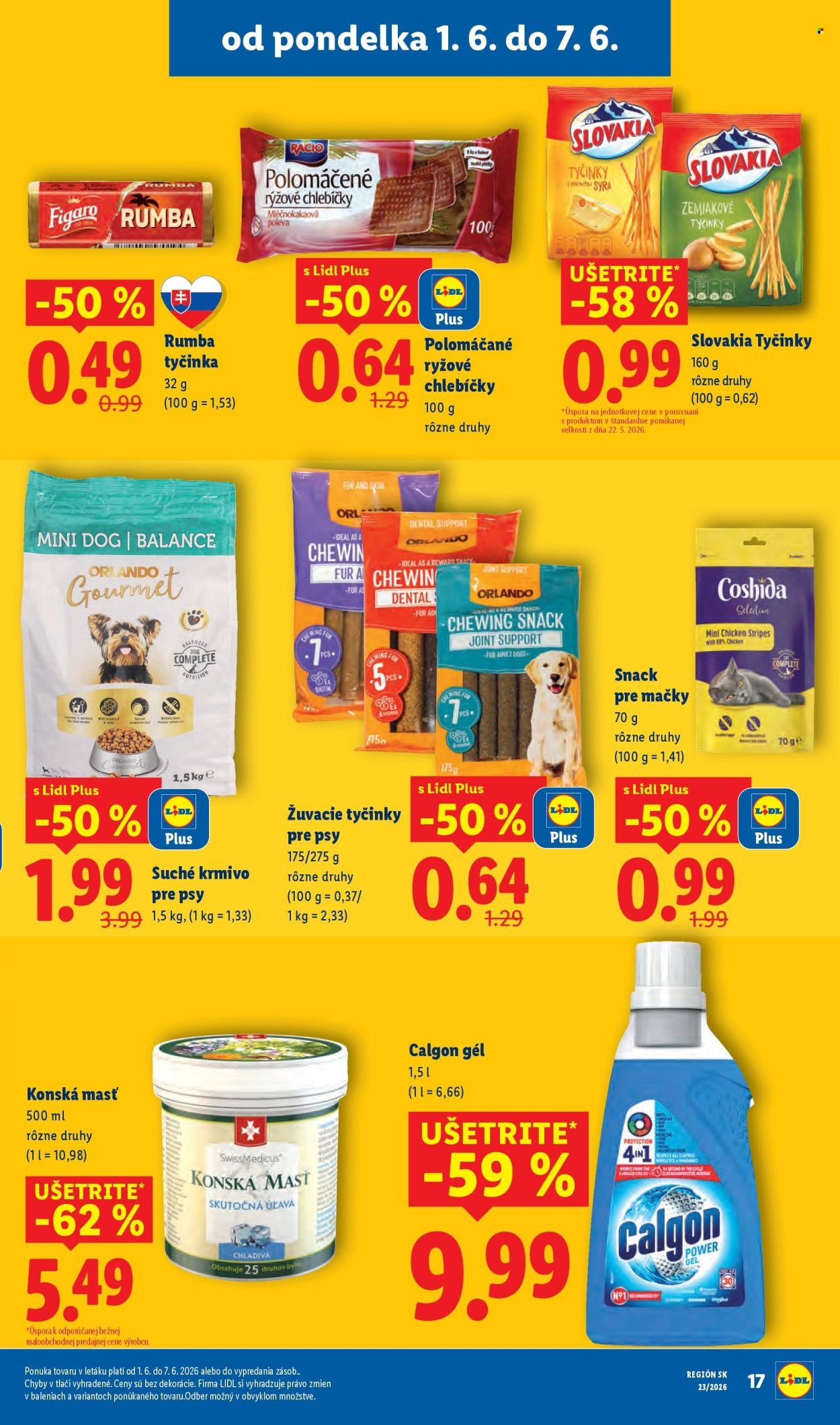 LIDL leták - Od pondelka 1.6.2026