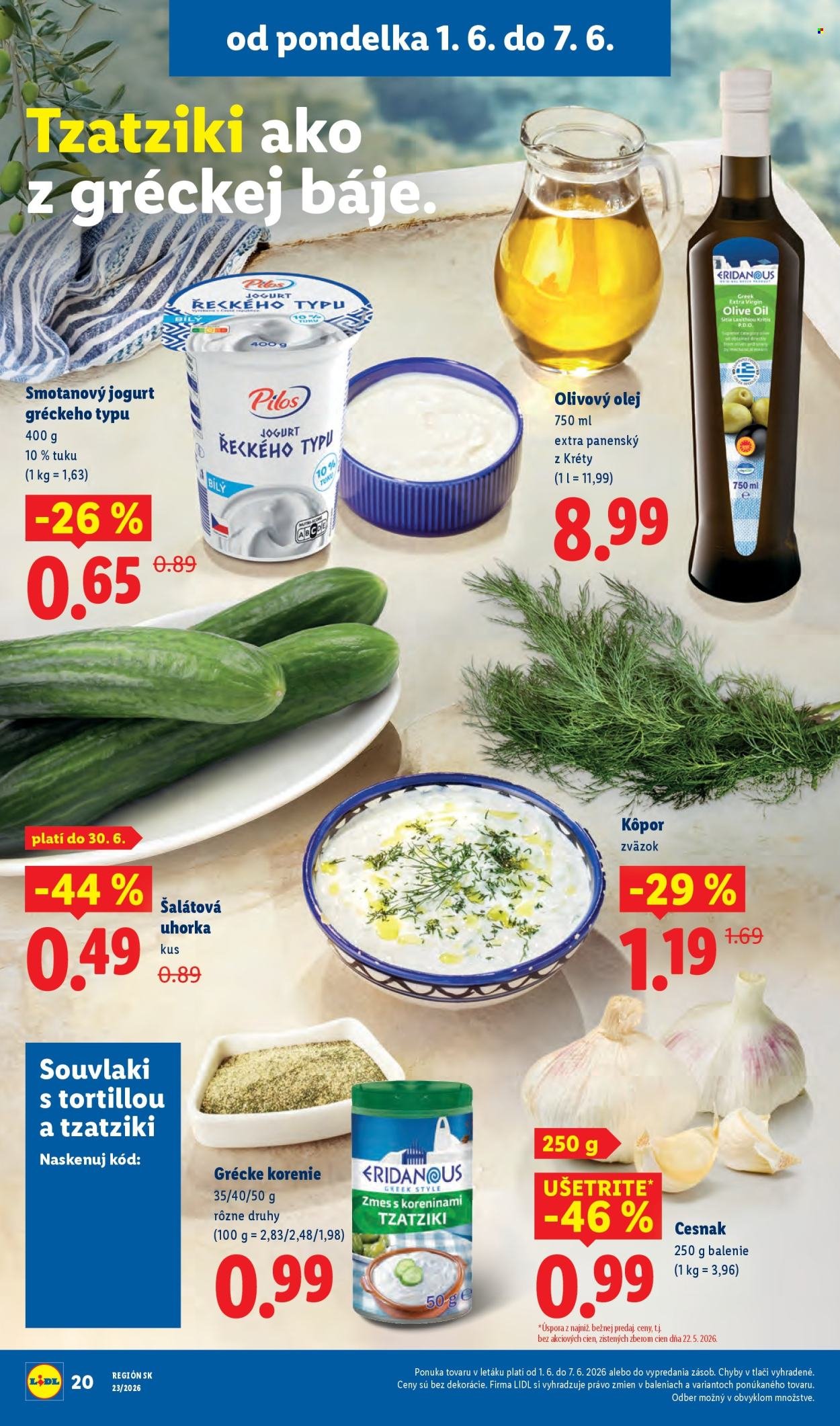 LIDL leták - Od pondelka 1.6.2026