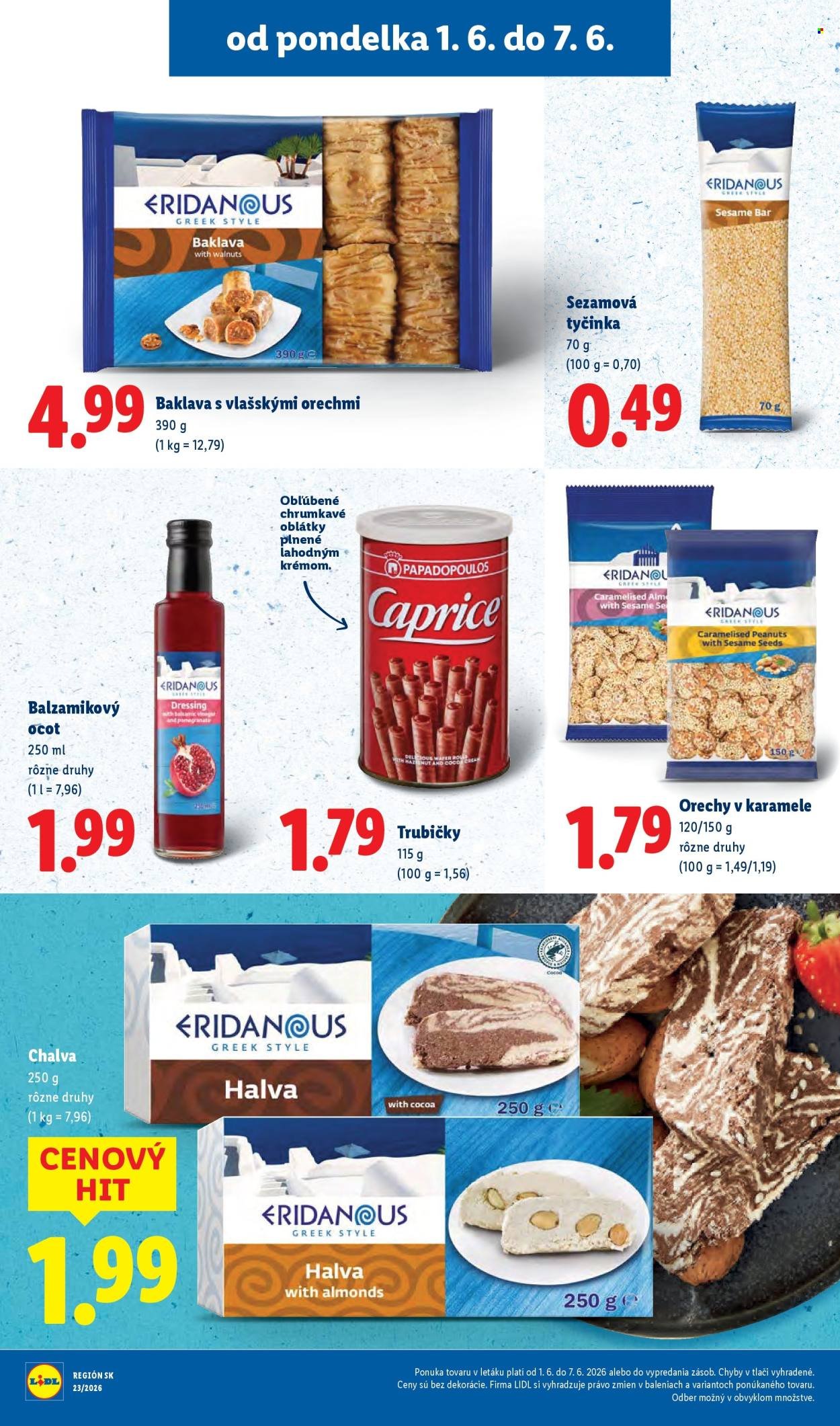 LIDL leták - Od pondelka 1.6.2026