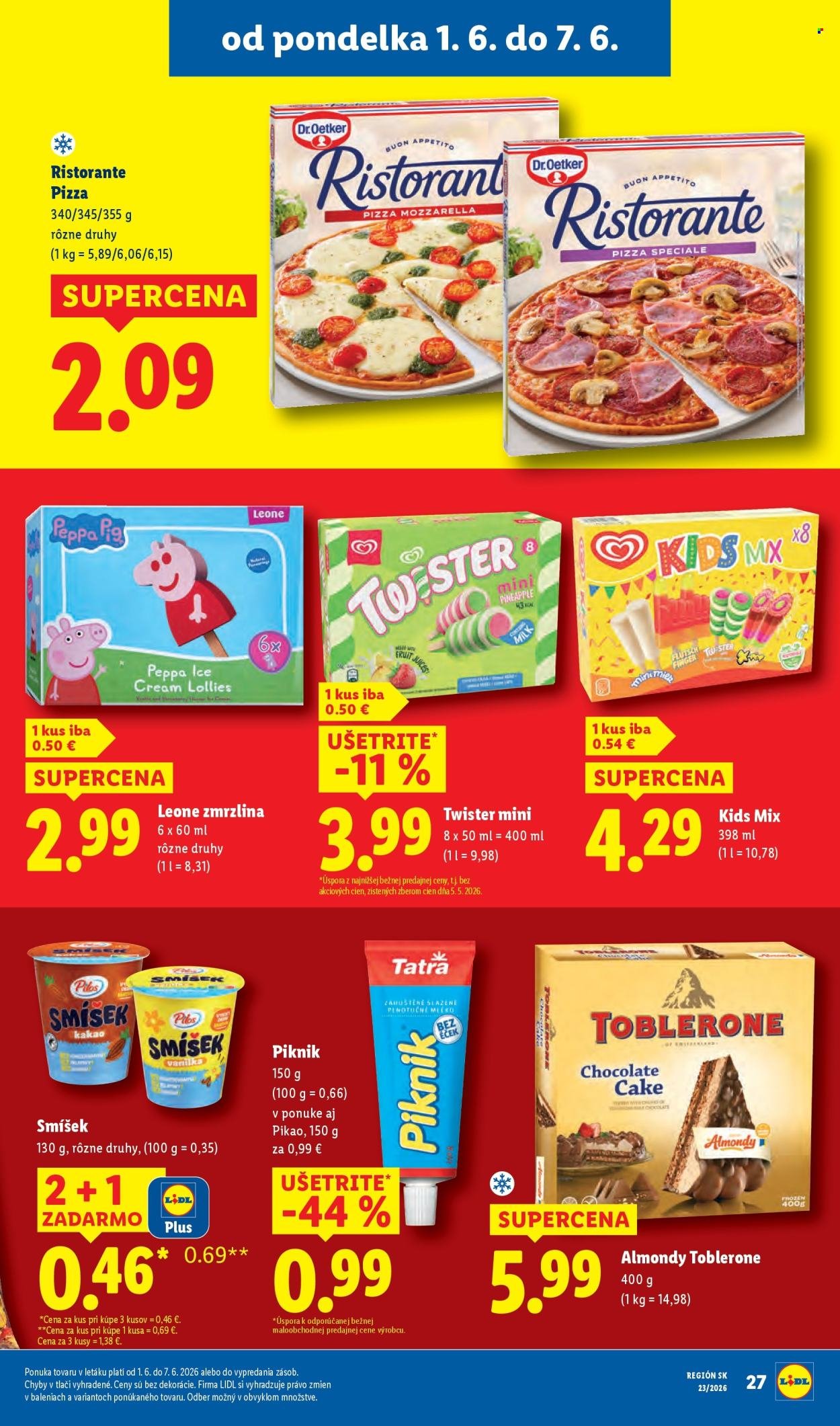 LIDL leták - Od pondelka 1.6.2026