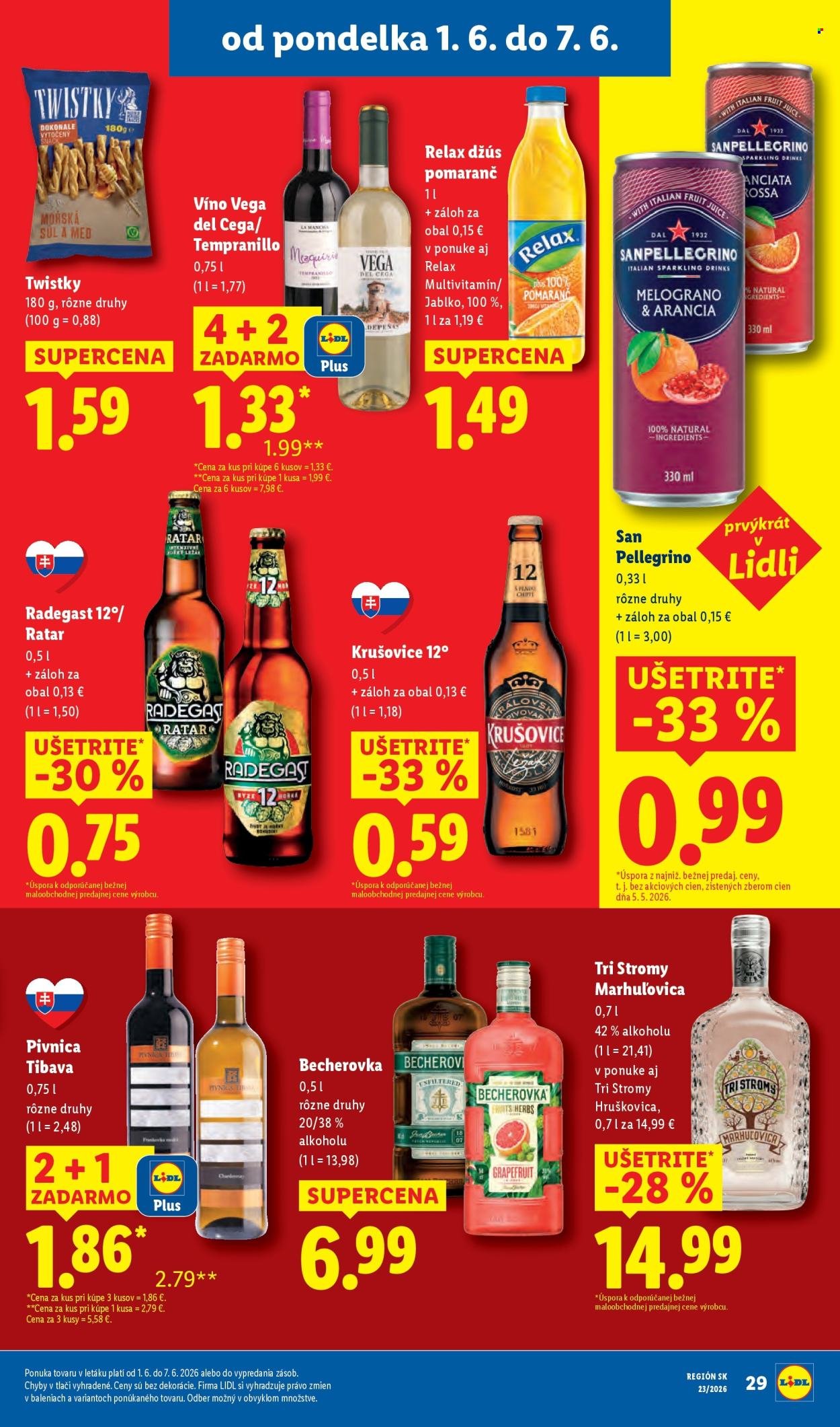 LIDL leták - Od pondelka 1.6.2026