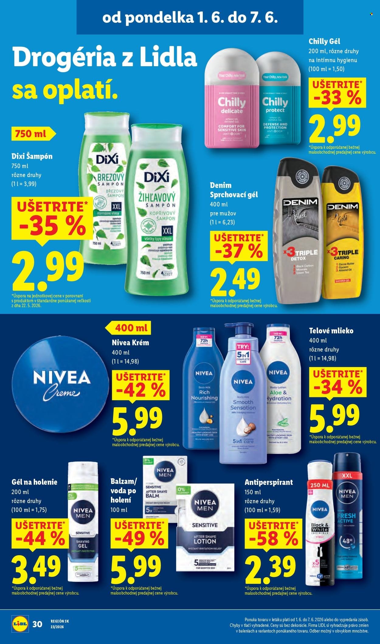LIDL leták - Od pondelka 1.6.2026