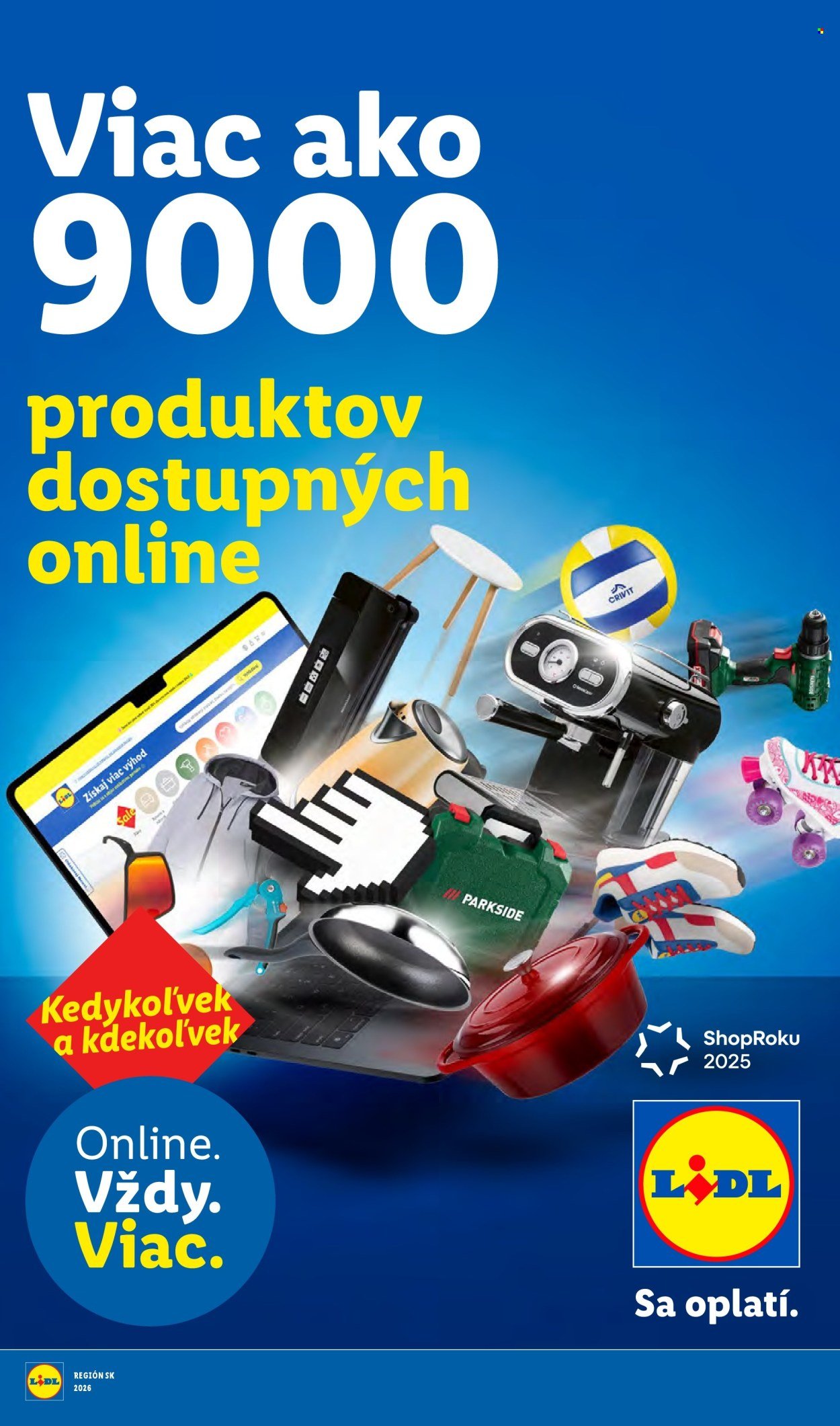 LIDL leták - Od pondelka 1.6.2026