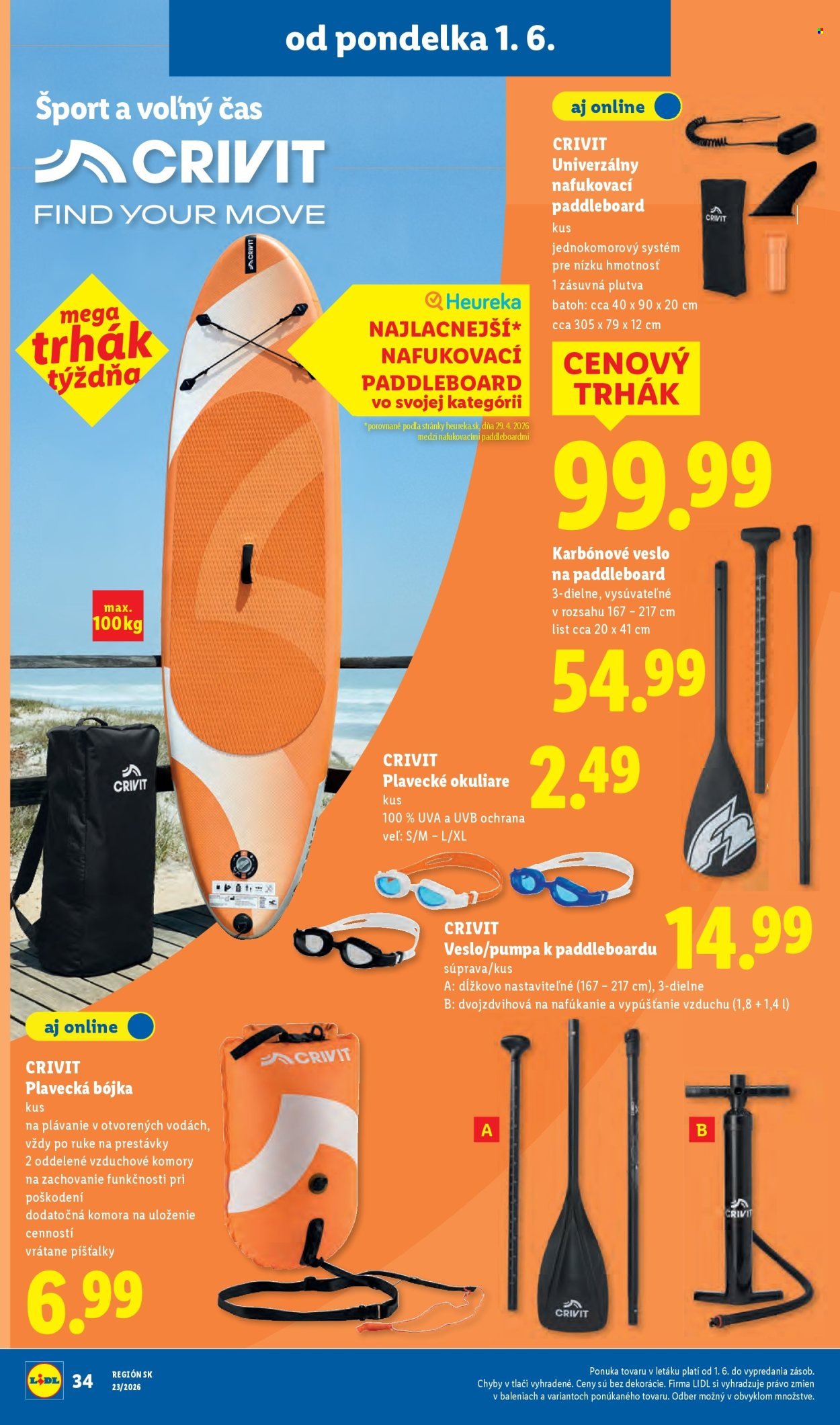 LIDL leták - Od pondelka 1.6.2026