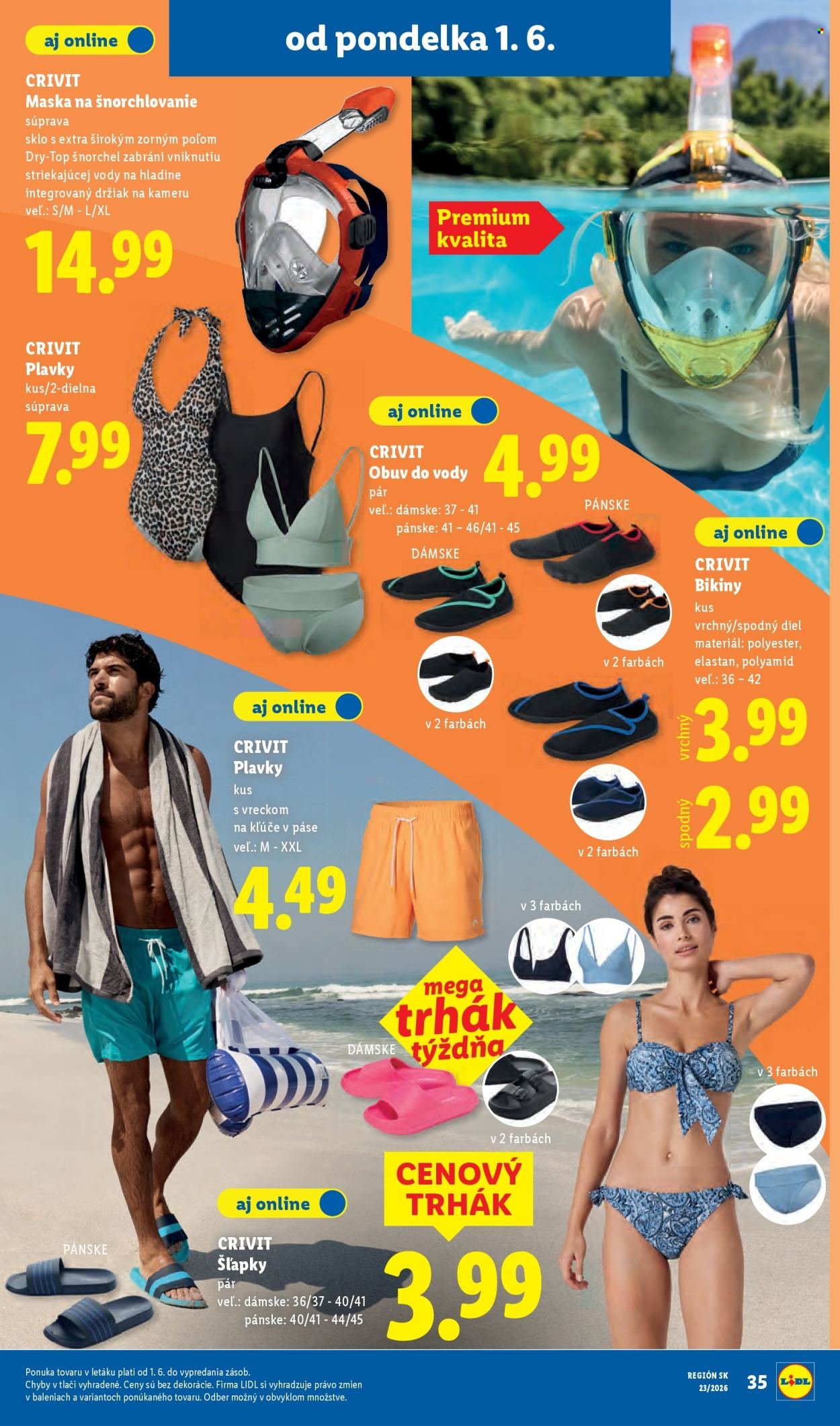 LIDL leták - Od pondelka 1.6.2026