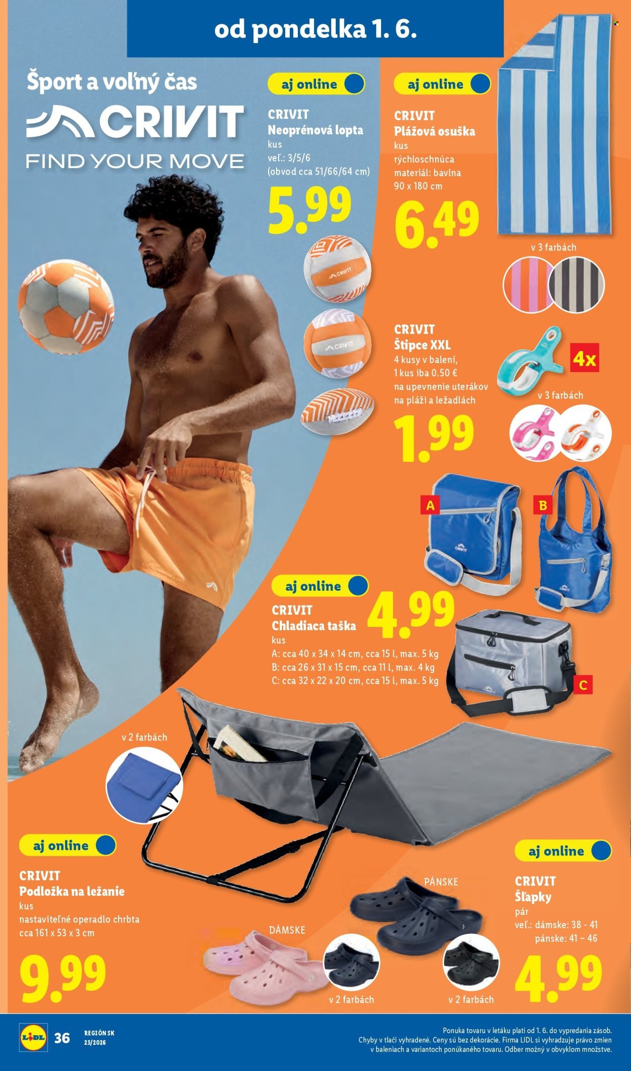 LIDL leták - Od pondelka 1.6.2026