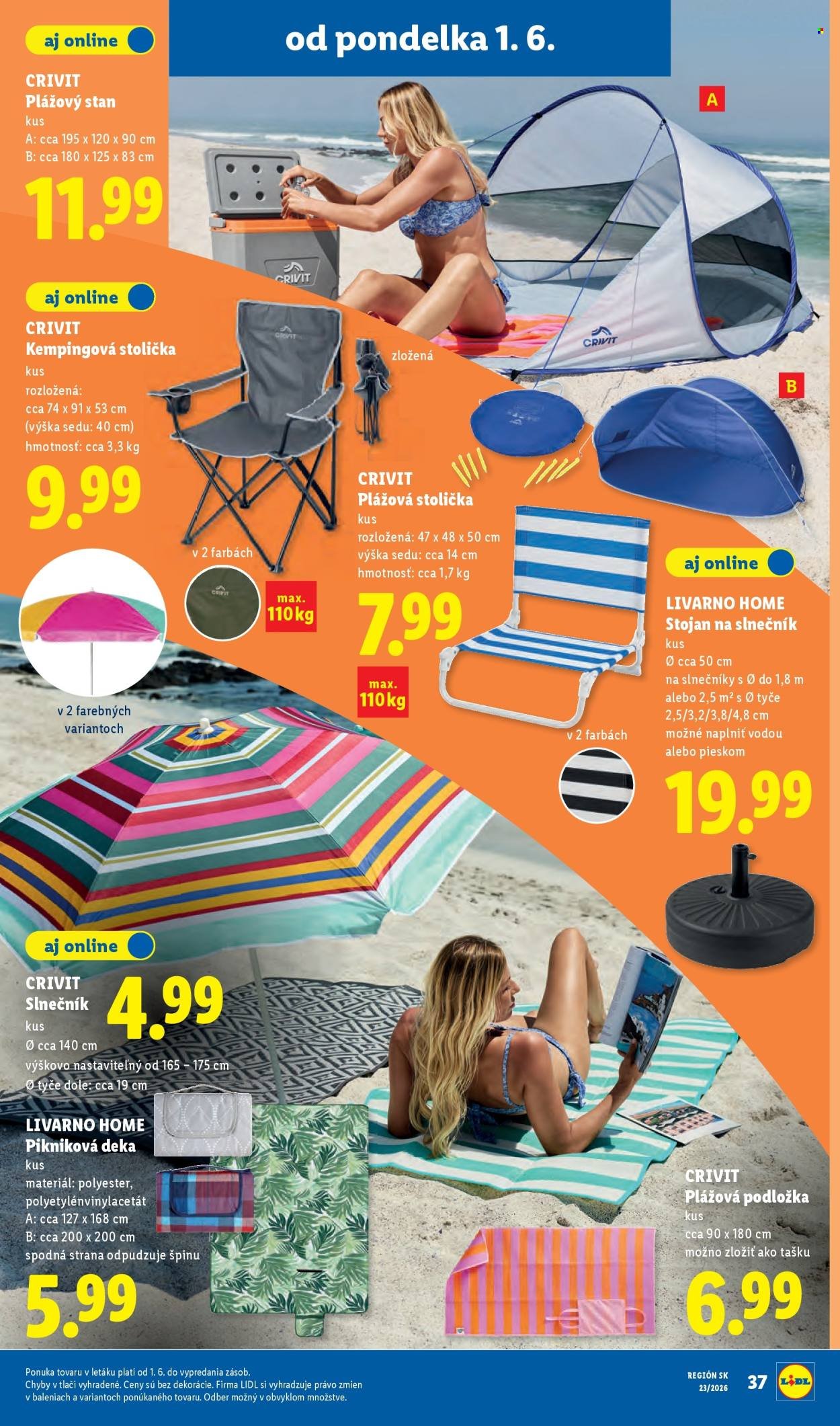 LIDL leták - Od pondelka 1.6.2026