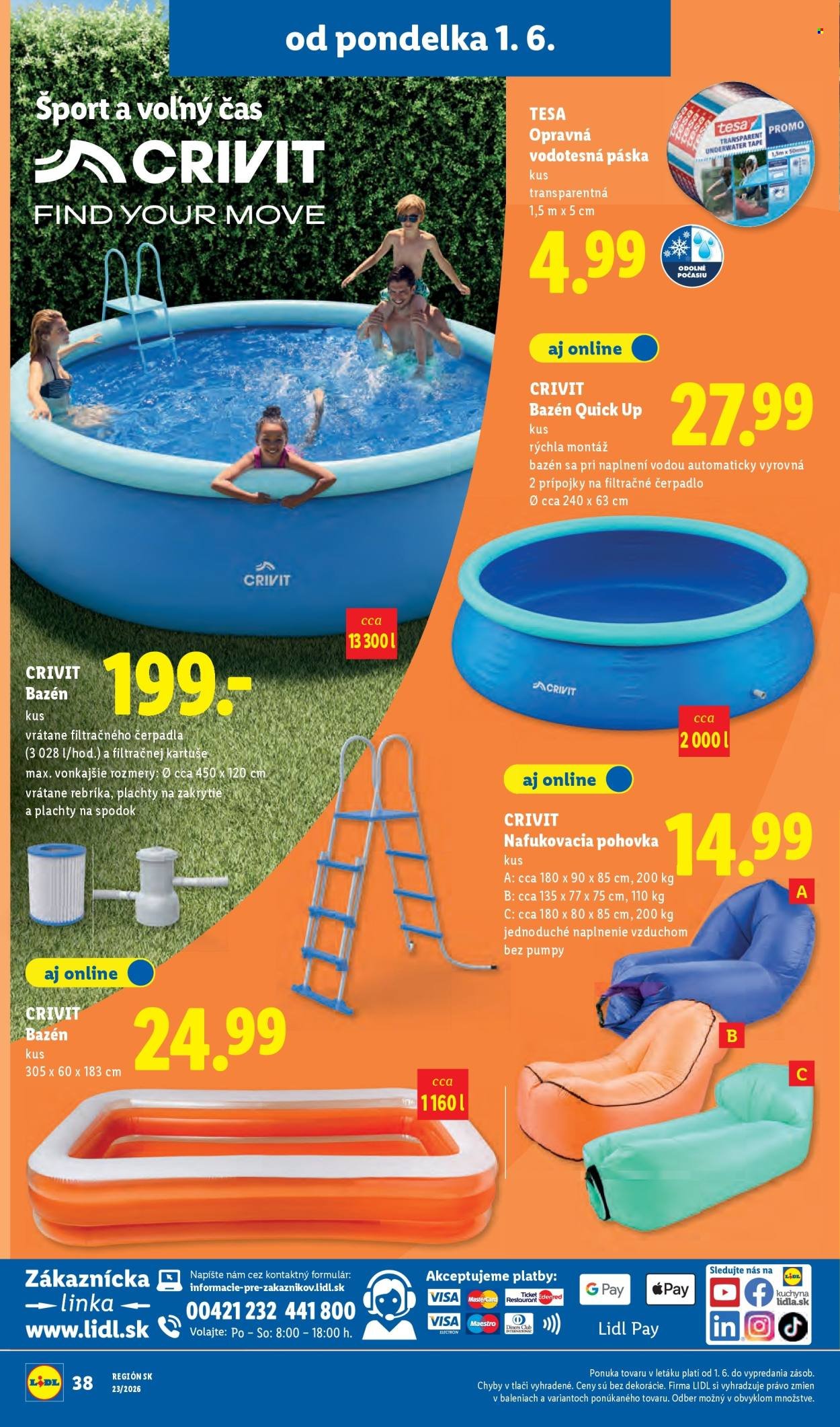 LIDL leták - Od pondelka 1.6.2026