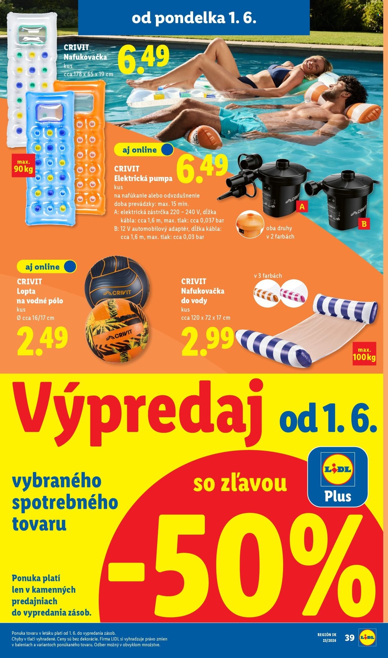 LIDL leták - Od pondelka 1.6.2026