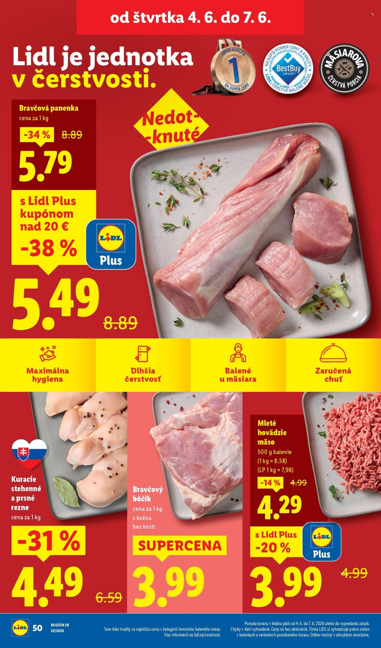 LIDL leták - Od pondelka 1.6.2026