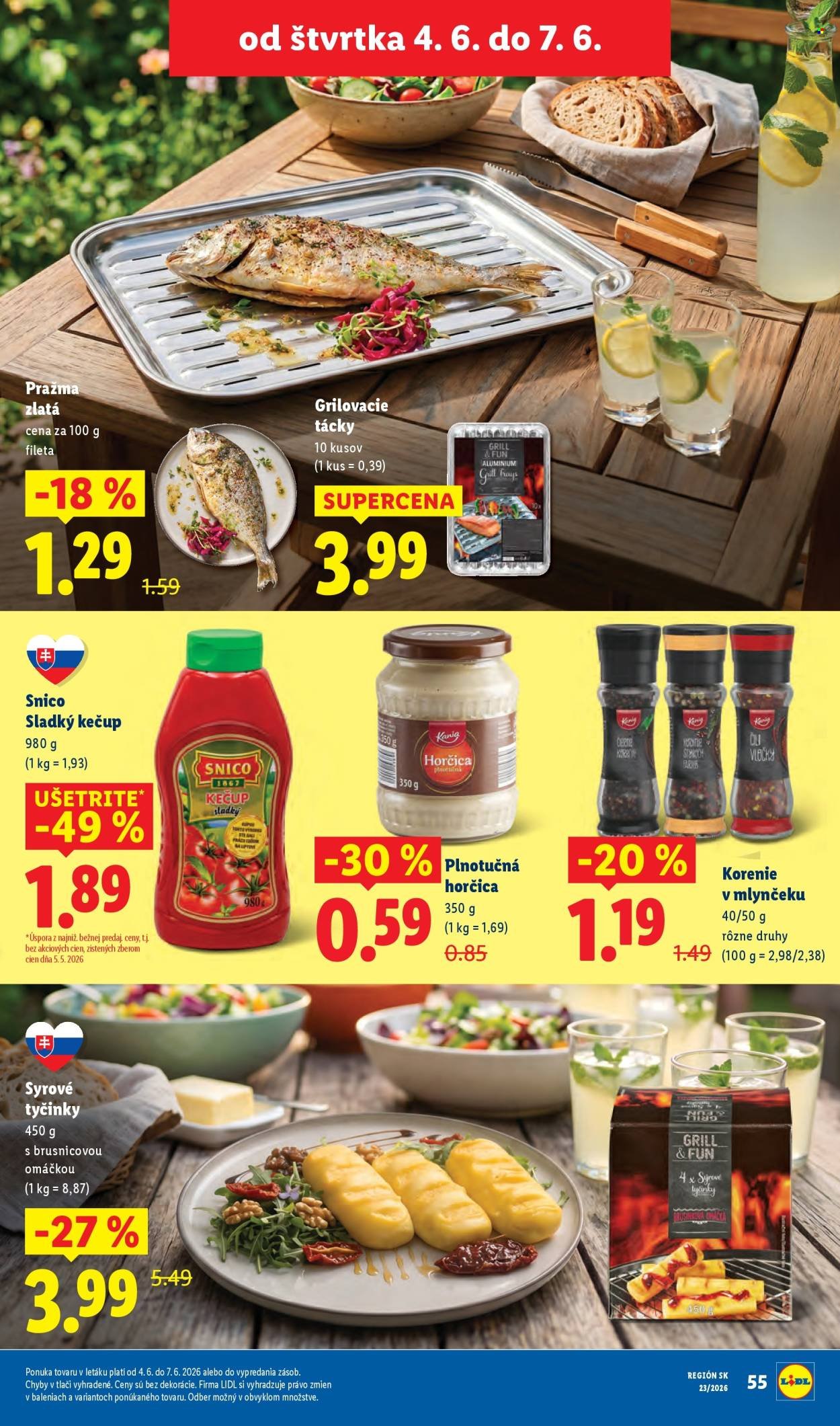 LIDL leták - Od pondelka 1.6.2026