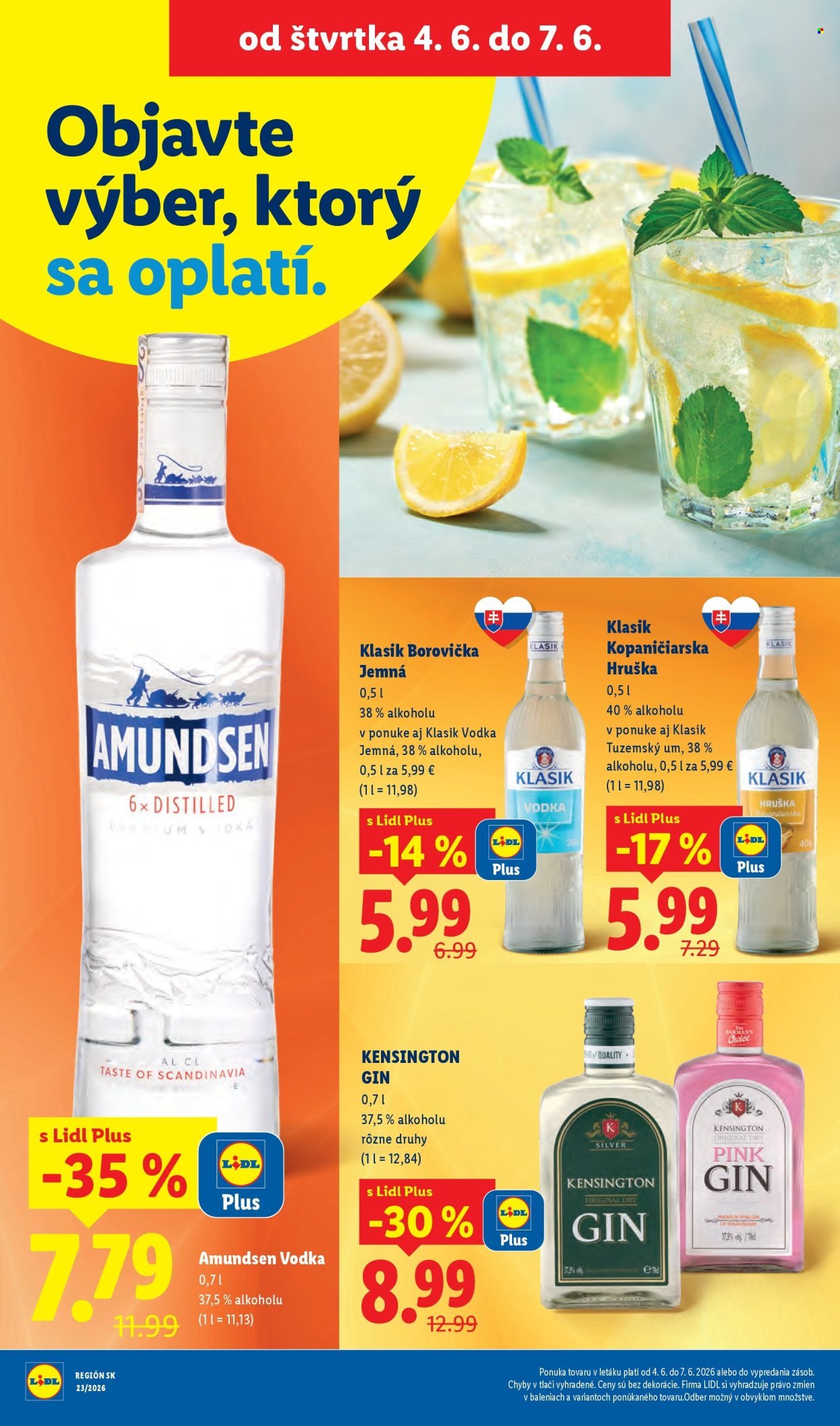 LIDL leták - Od pondelka 1.6.2026