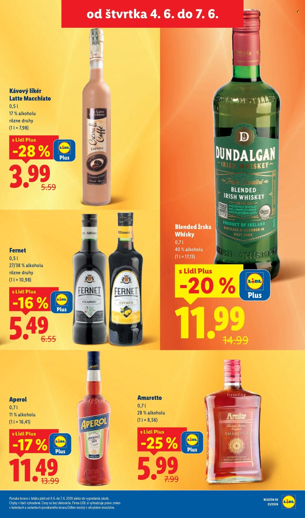 LIDL leták - Od pondelka 1.6.2026