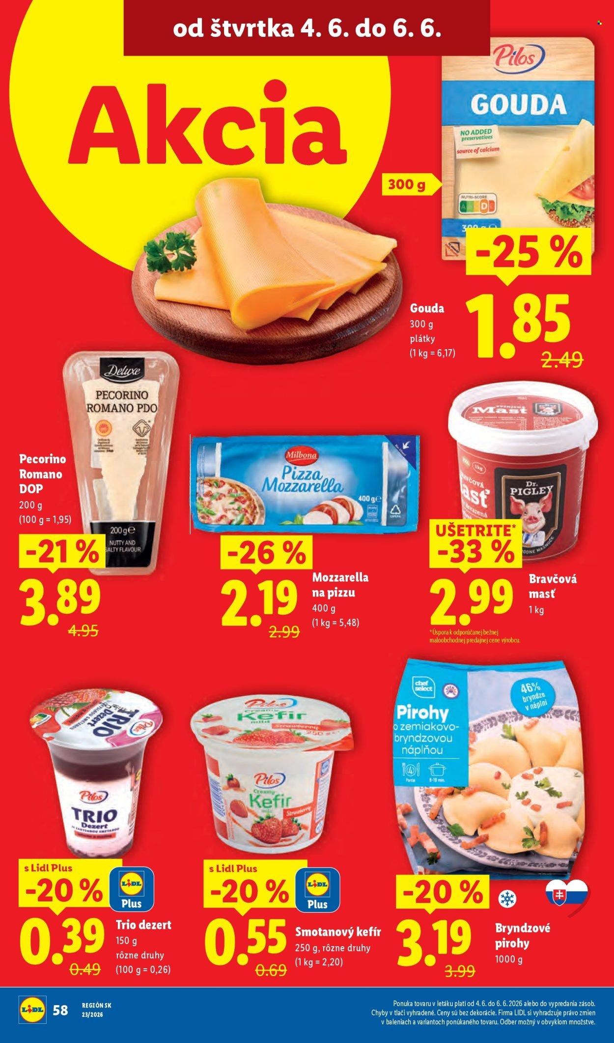 LIDL leták - Od pondelka 1.6.2026