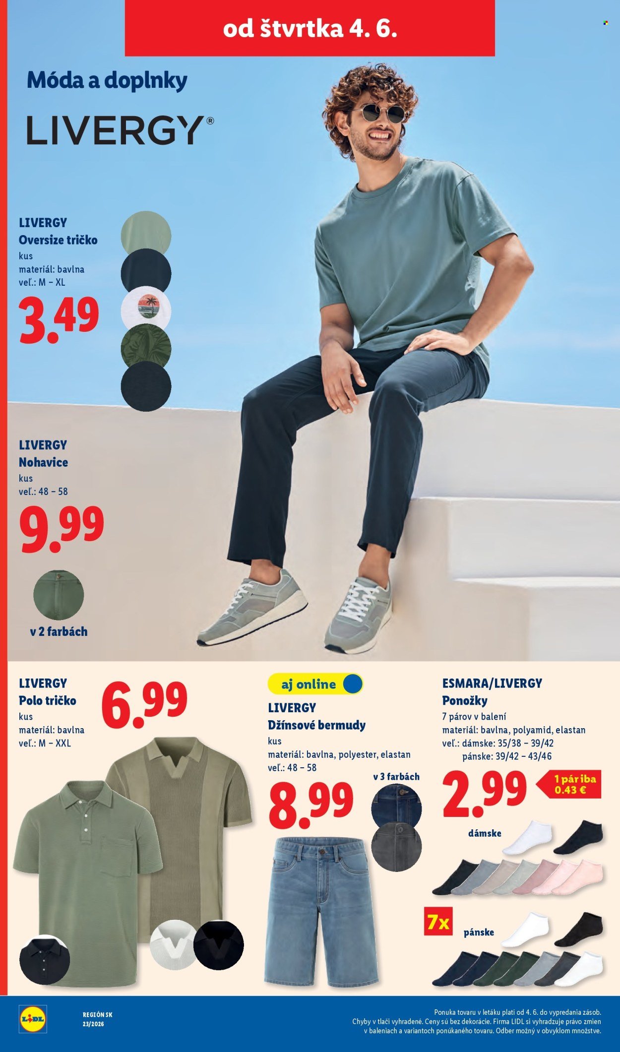 LIDL leták - Od pondelka 1.6.2026