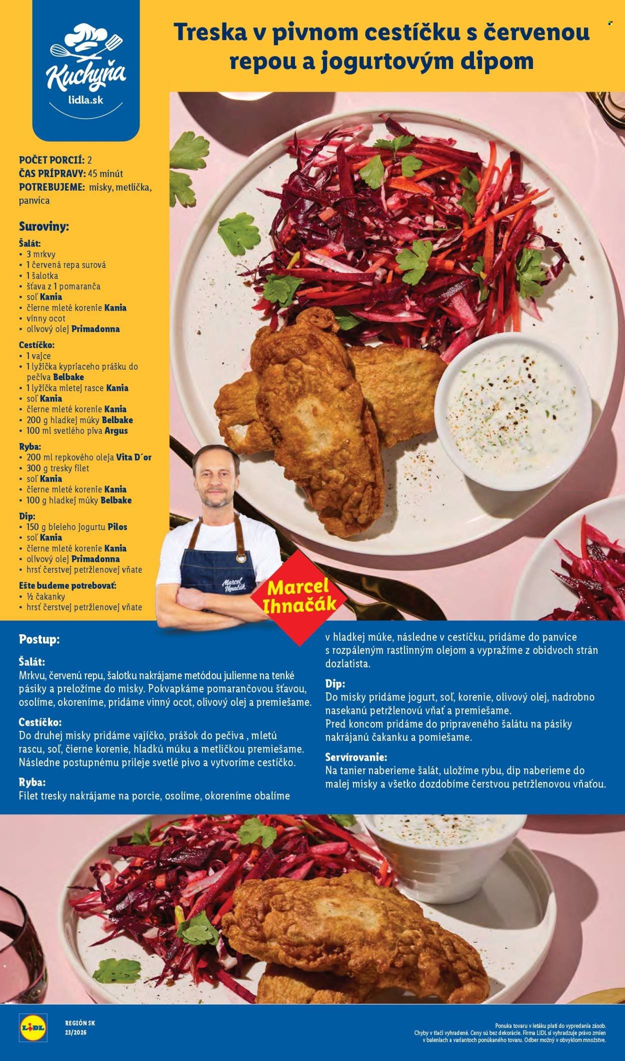 LIDL leták - Od pondelka 1.6.2026
