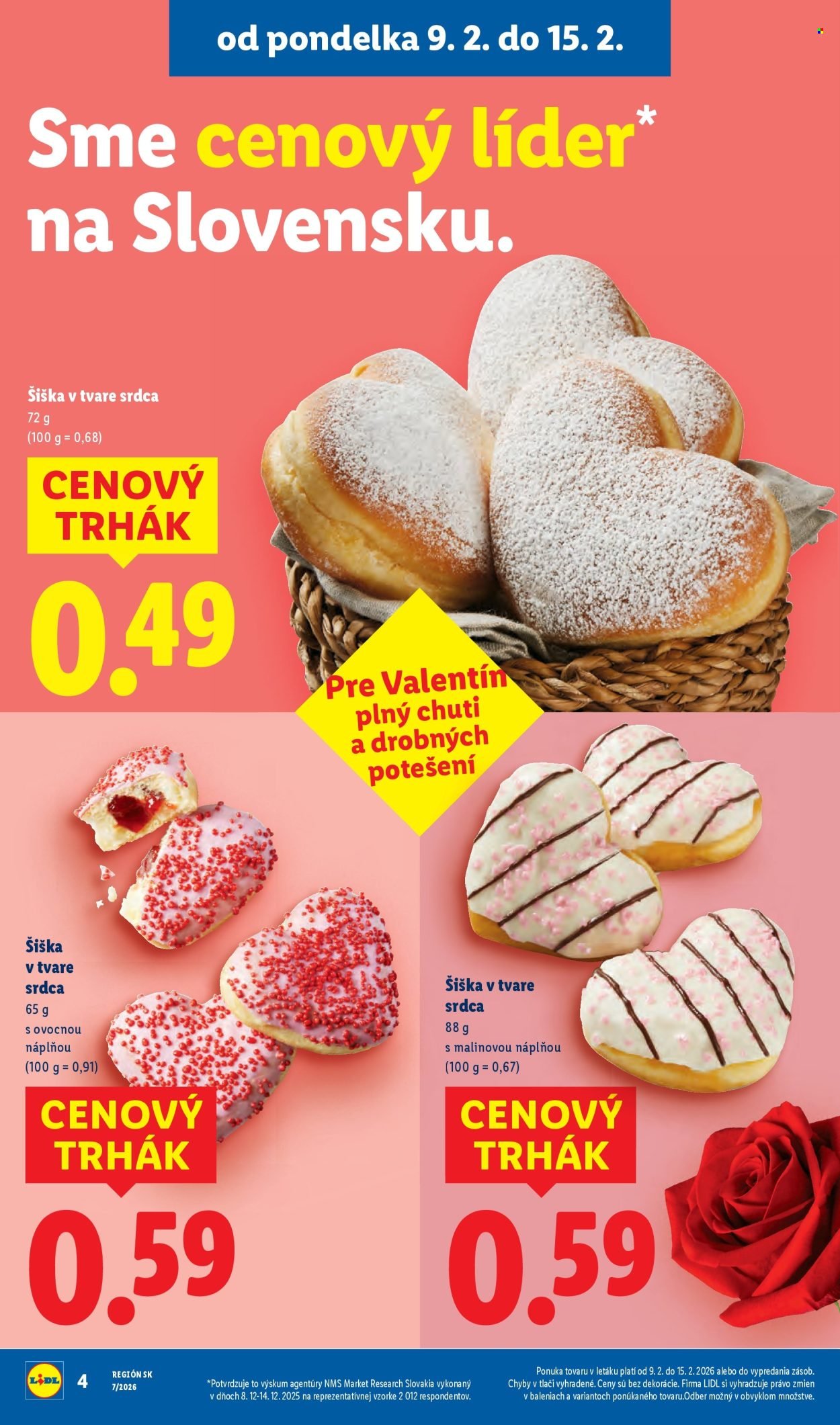 LIDL leták - Od štvrtka 12.2.2026 (2026-02-12 - 2026-02-15) | 4