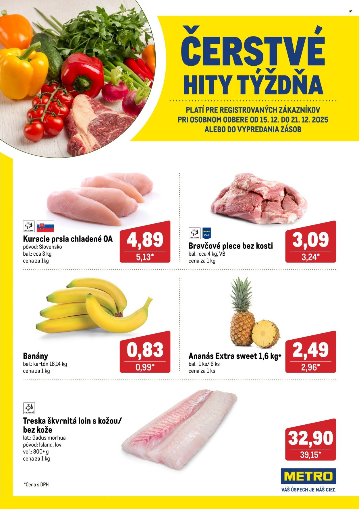 METRO leták - Čerstvé hity týždňa (2025-12-15 - 2025-12-21) | 1