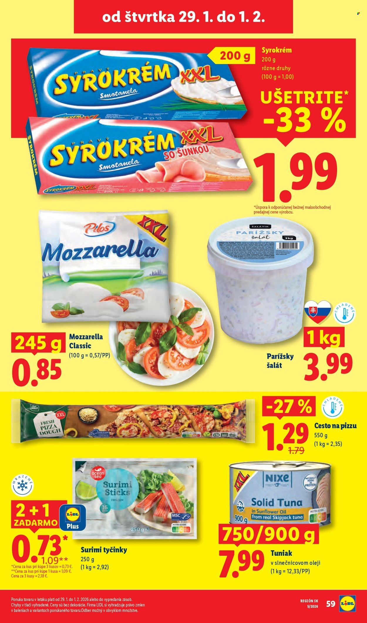 LIDL leták - Od štvrtka 29.1.2026 (2026-01-29 - 2026-02-01) | 19