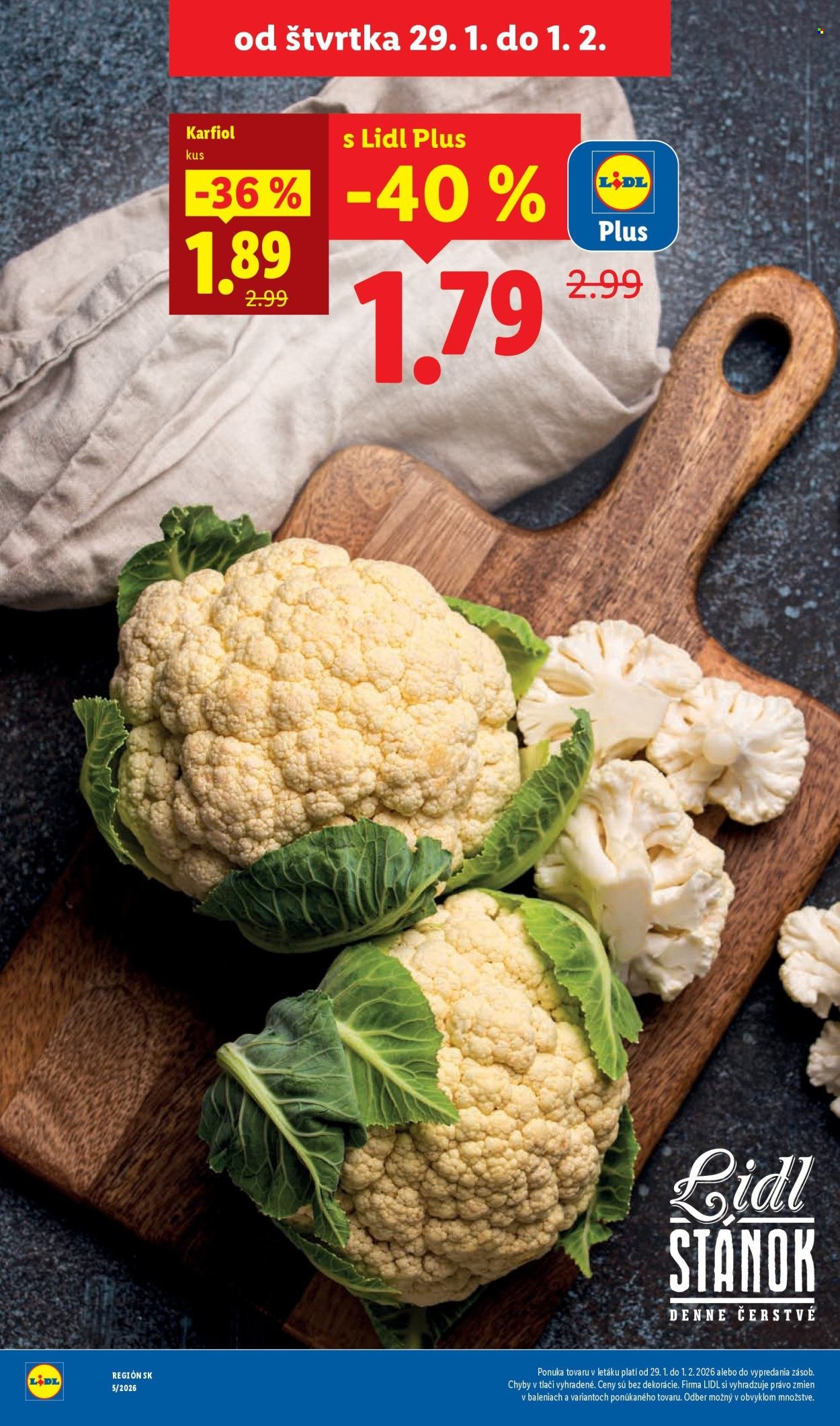 LIDL leták - Od štvrtka 29.1.2026 (2026-01-29 - 2026-02-01) | 47