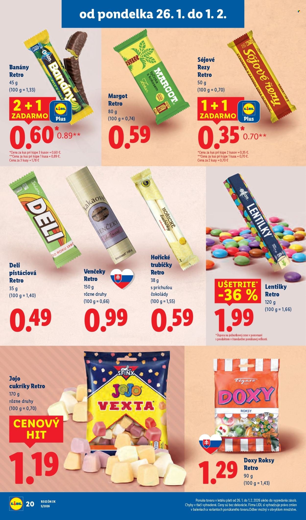 LIDL leták - Od štvrtka 29.1.2026 (2026-01-29 - 2026-02-01) | 58